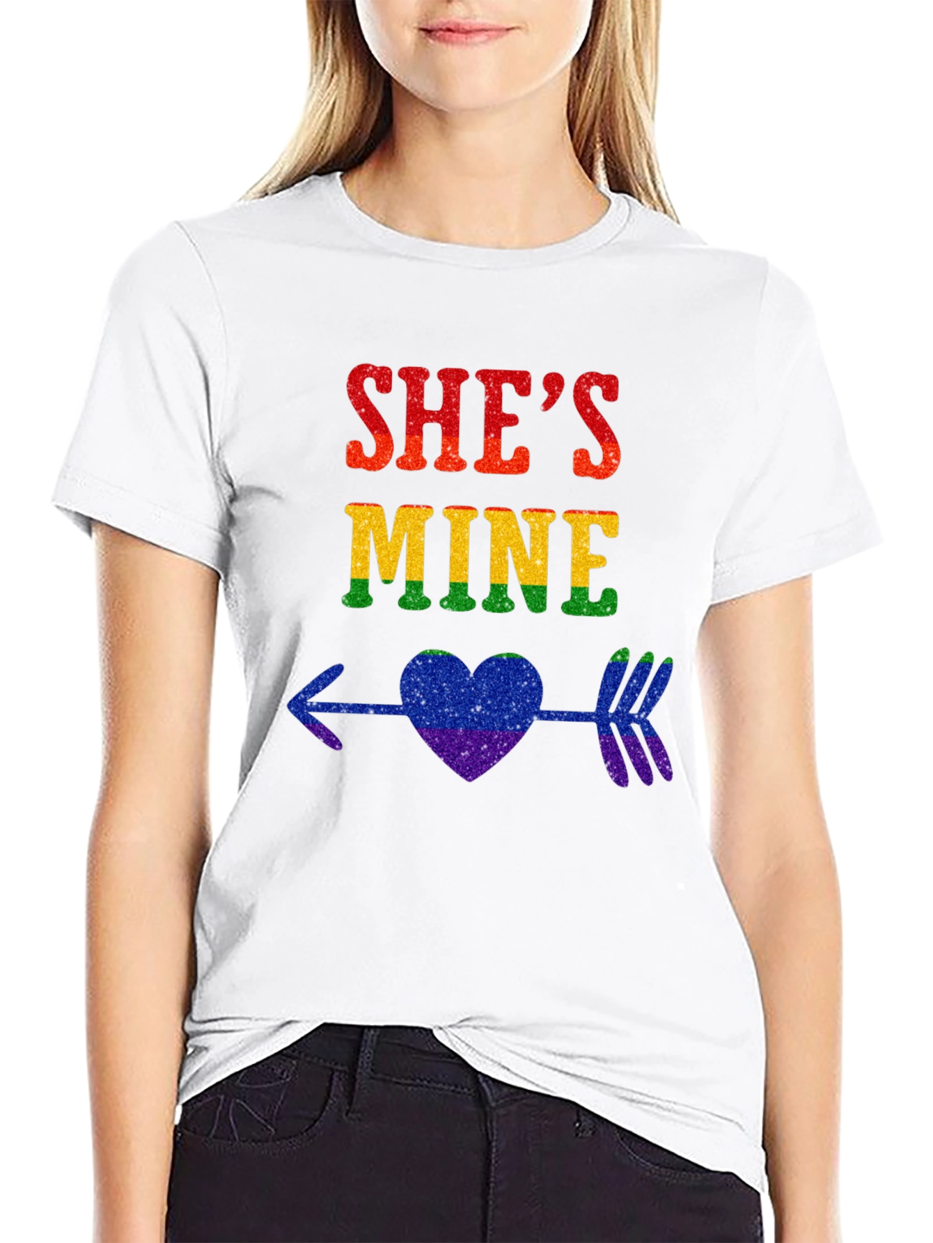 Shes Mine Pride Graphic Tee