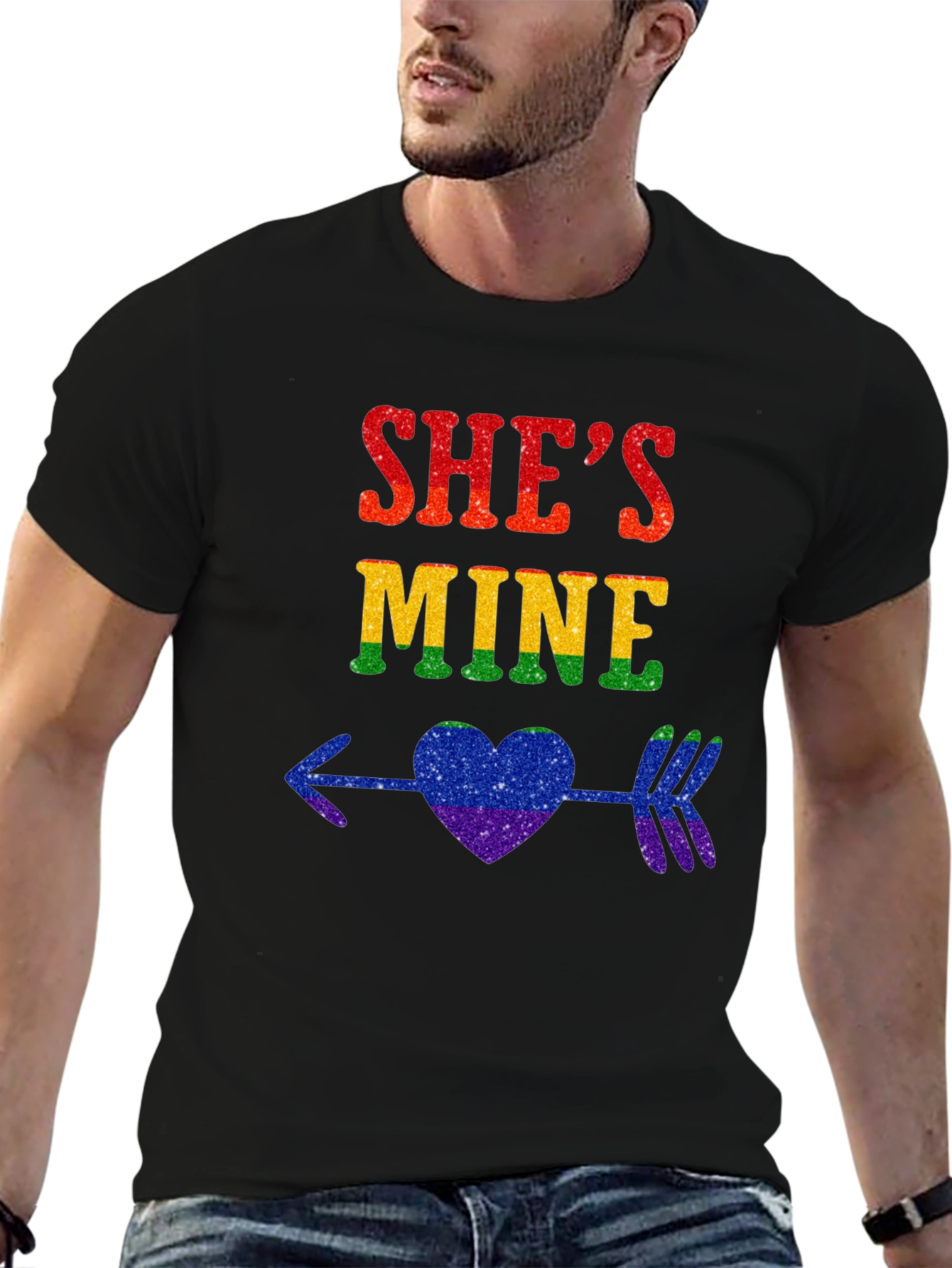 Shes Mine Pride Graphic Tee