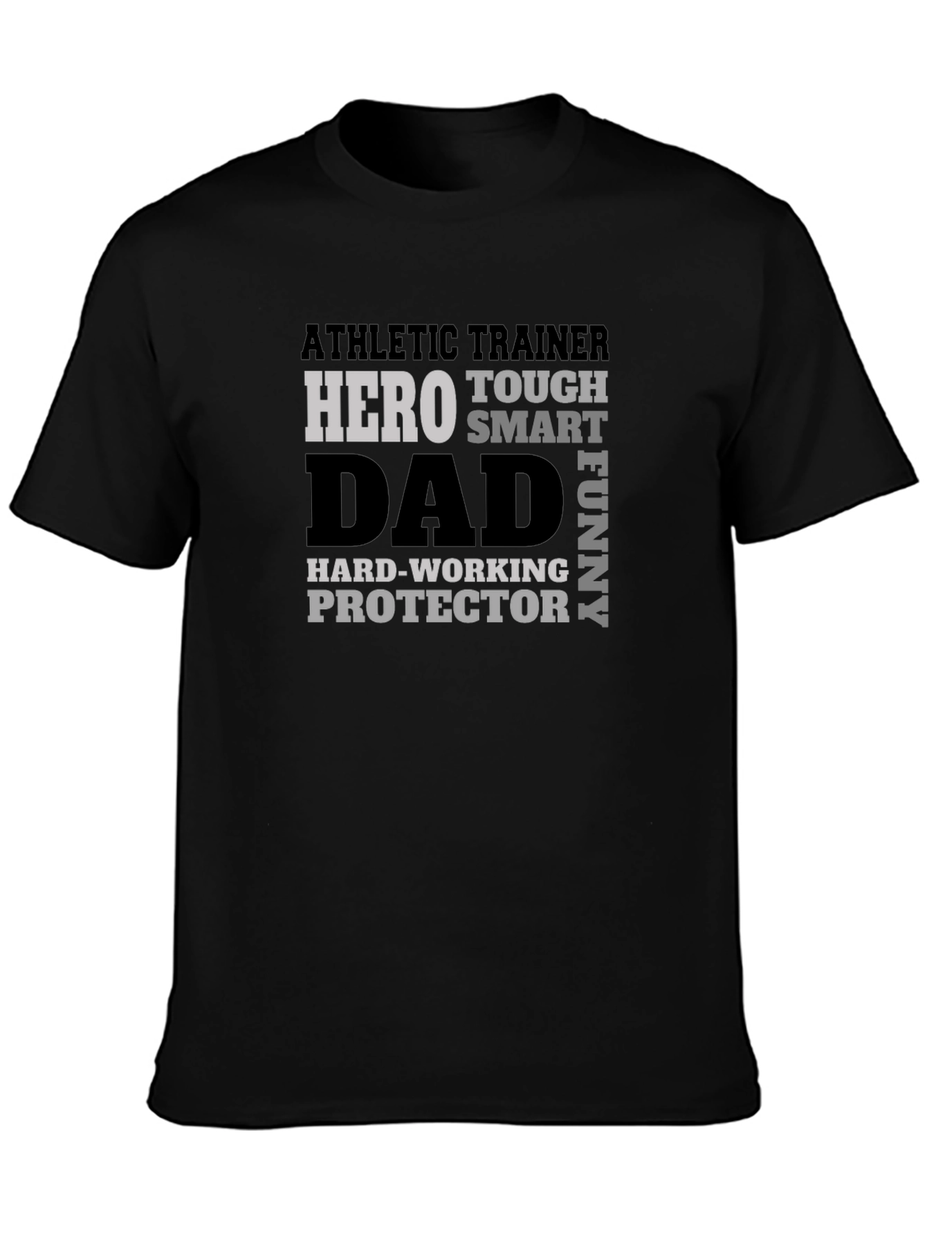 Athletic Trainer Dad T-Shirt - Hero Tough Funny