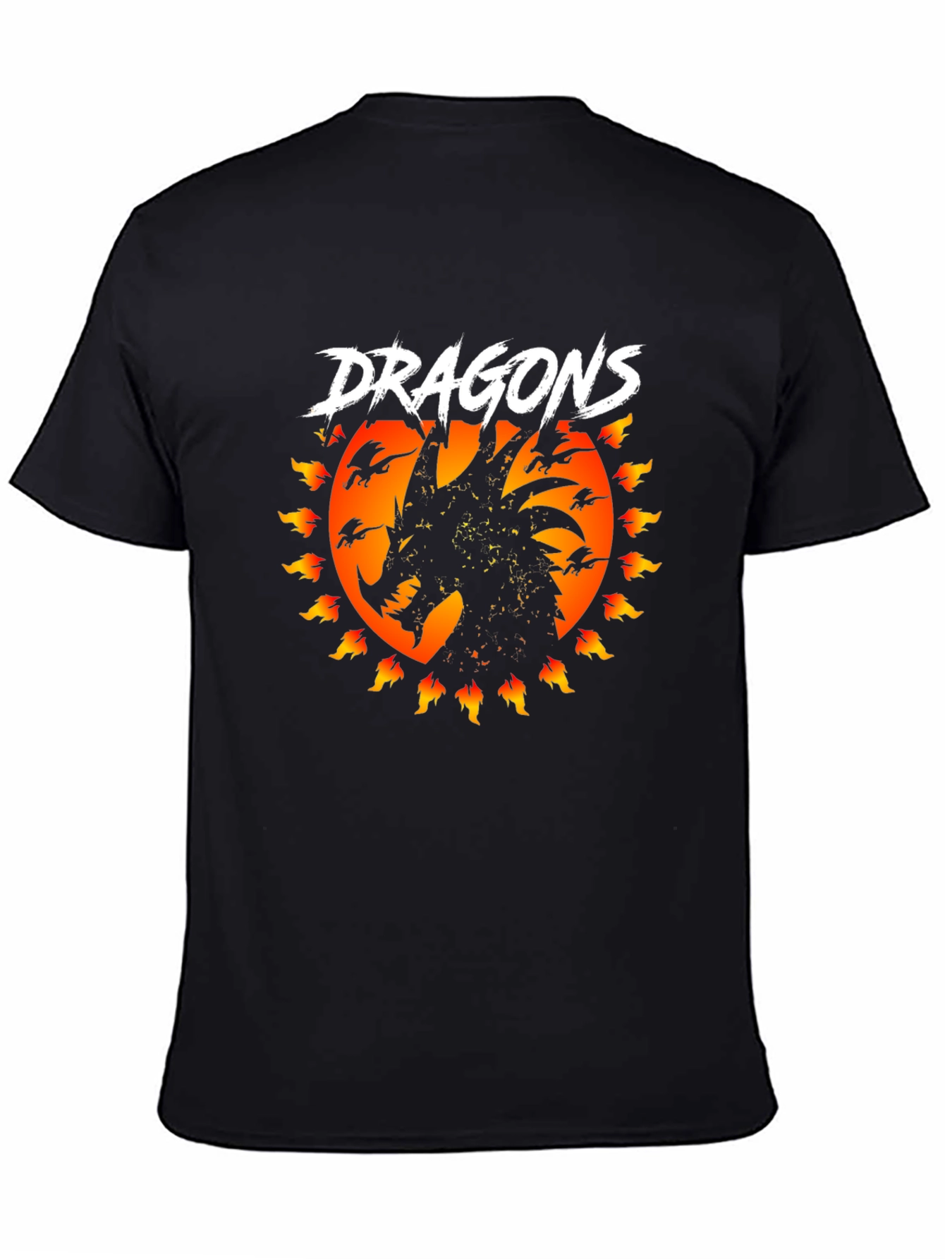 Dragons Graphic Tee - Fantasy T-Shirt