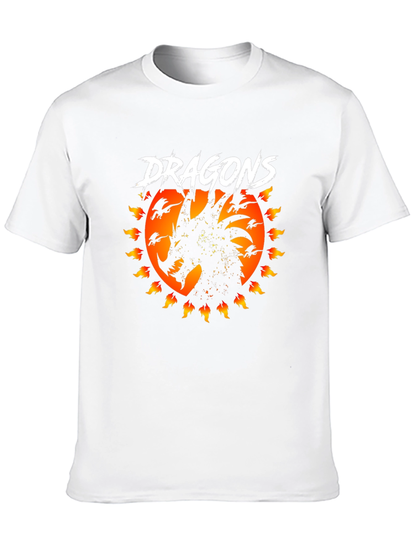 Dragons Graphic Tee - Fantasy T-Shirt