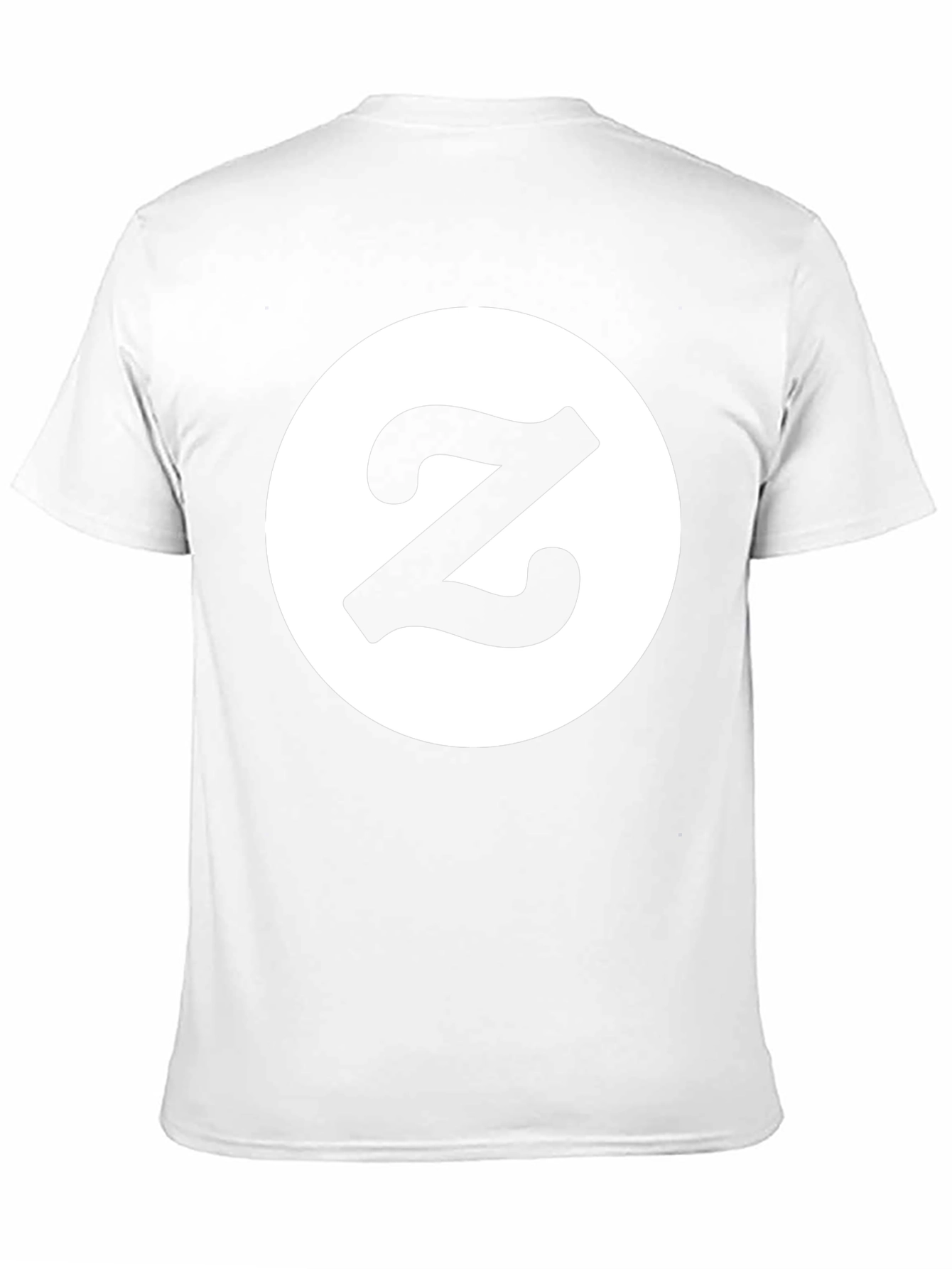 Letter Z Logo Black T-Shirt