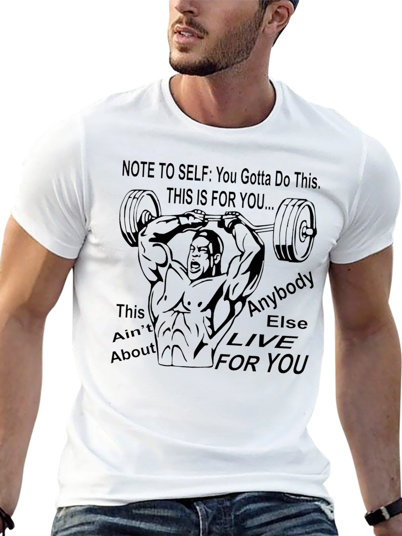 Motivational Gym T-Shirt: This Is For You