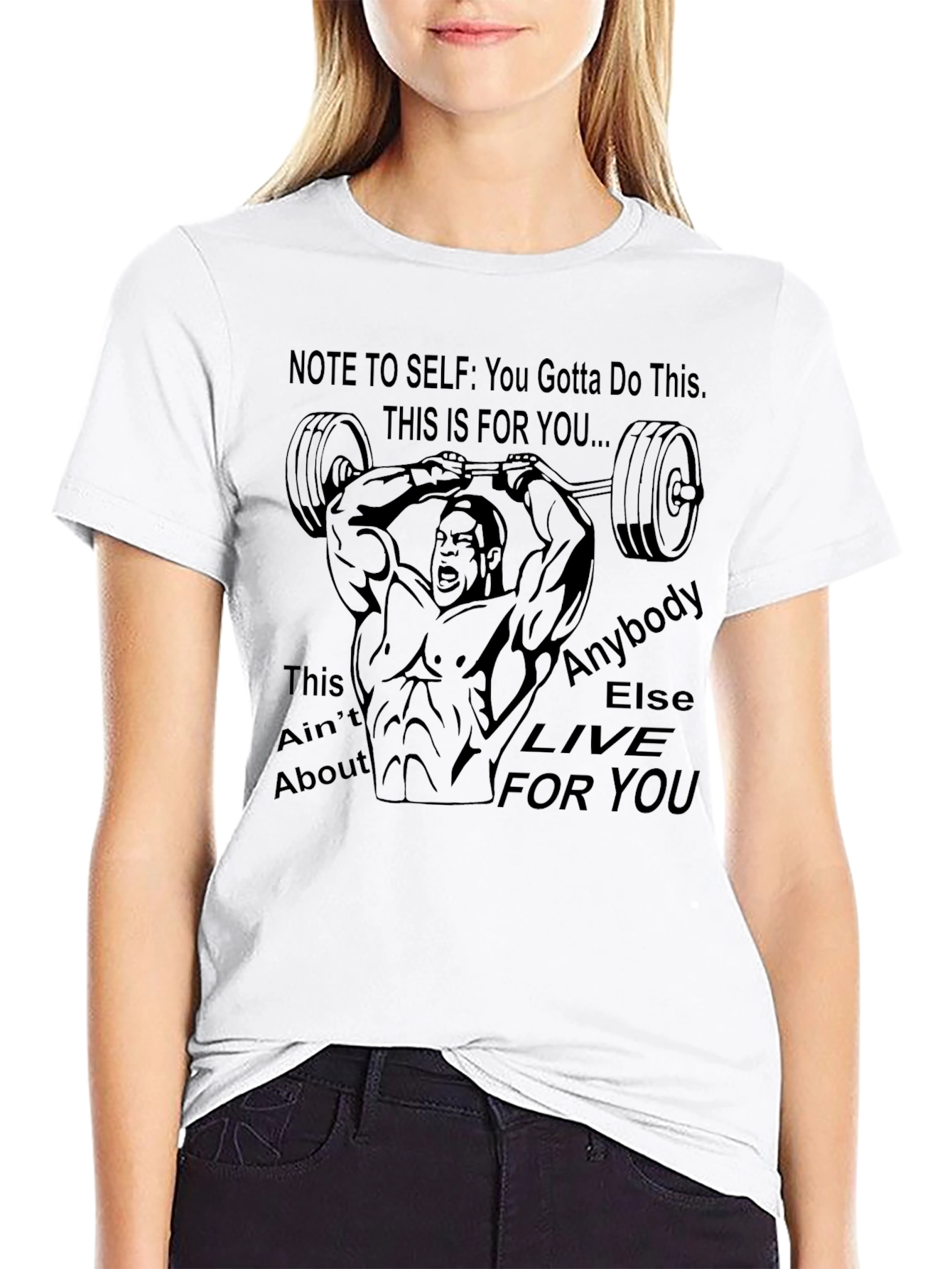 Motivational Gym T-Shirt: This Is For You