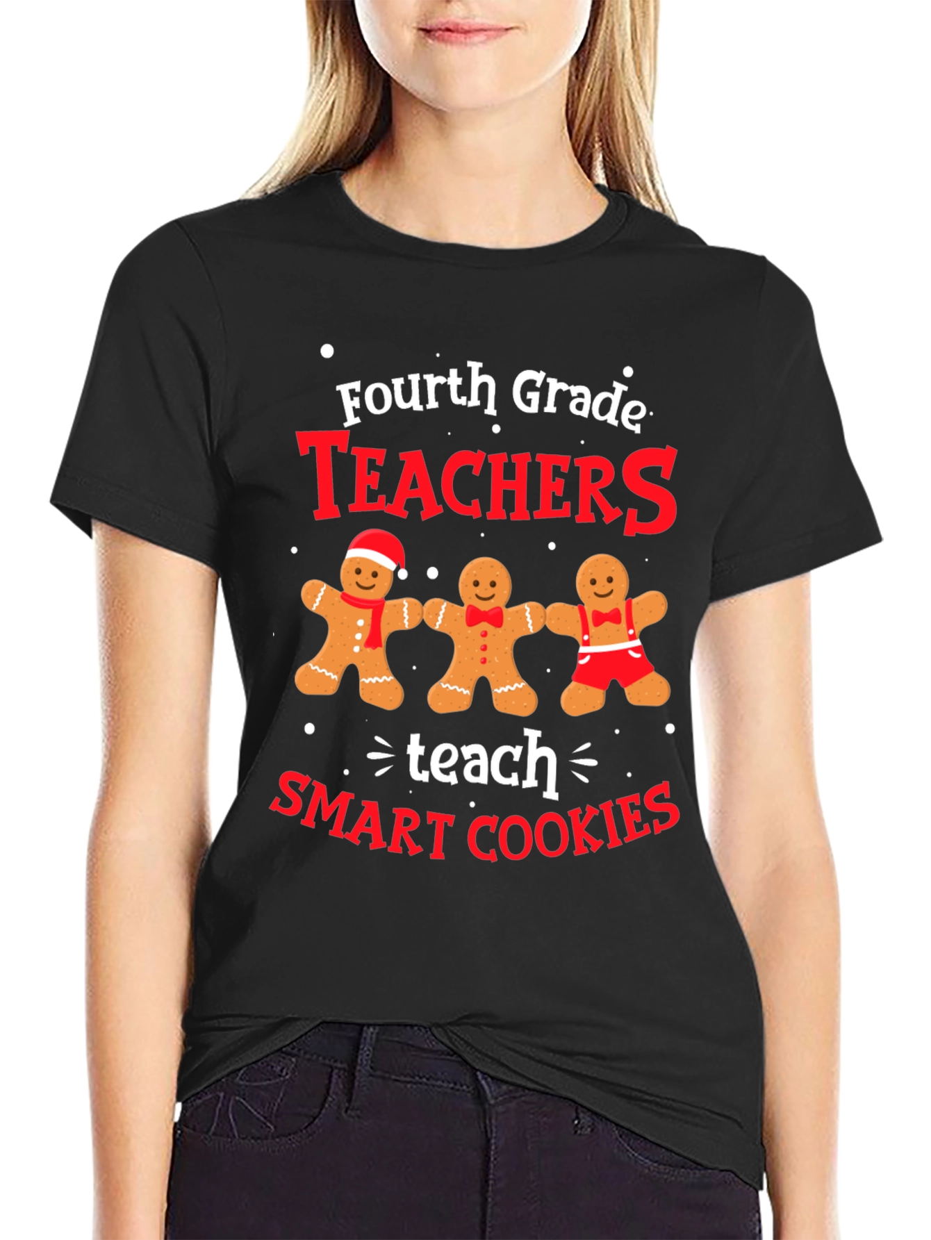Fourth Grade Teachers Teach Smart Cookies T-Shirt