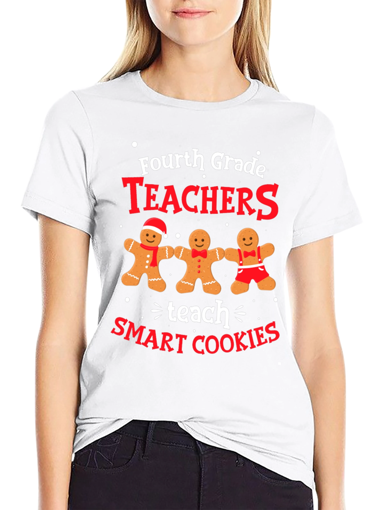 Fourth Grade Teachers Teach Smart Cookies T-Shirt