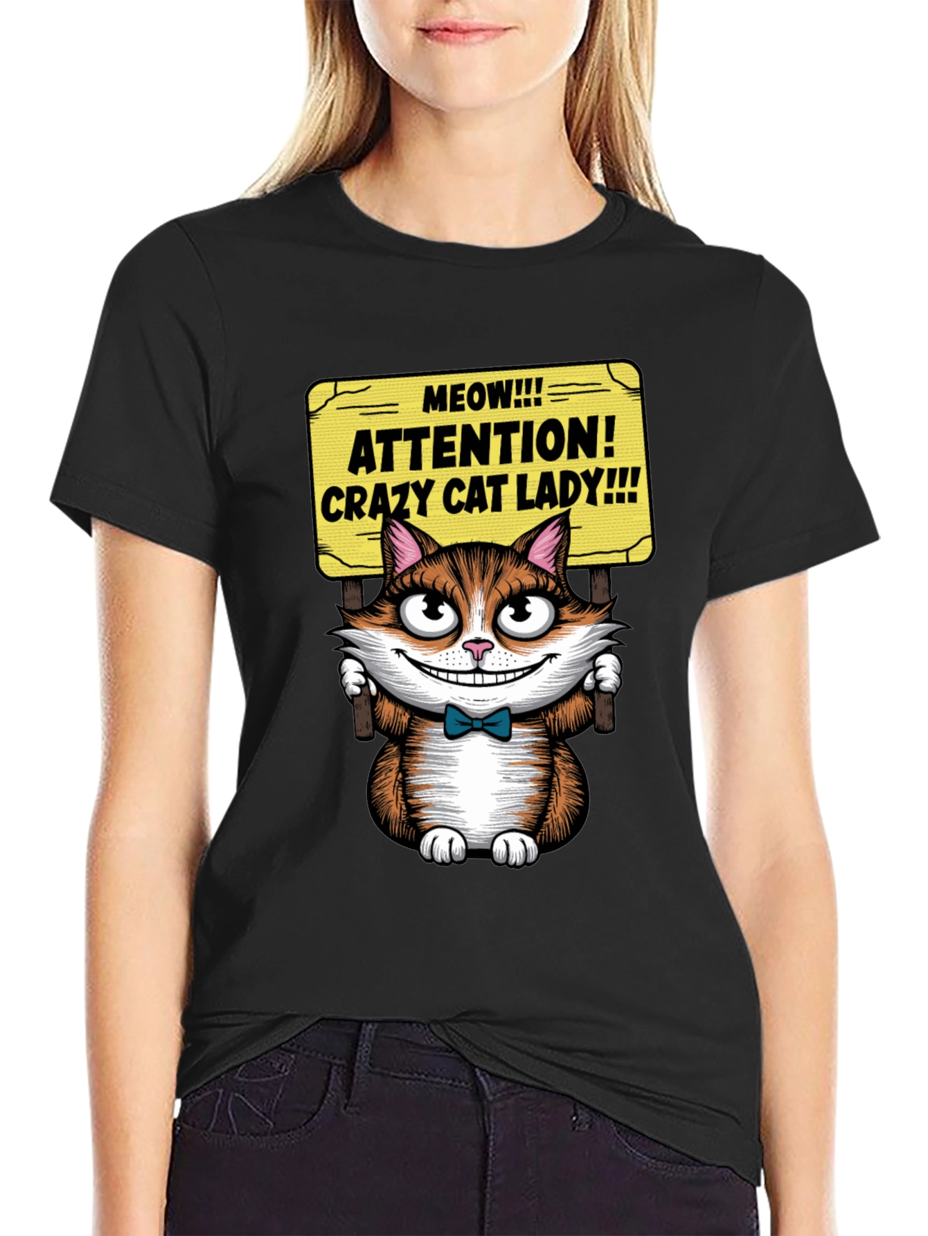 Crazy Cat Lady Graphic Tee