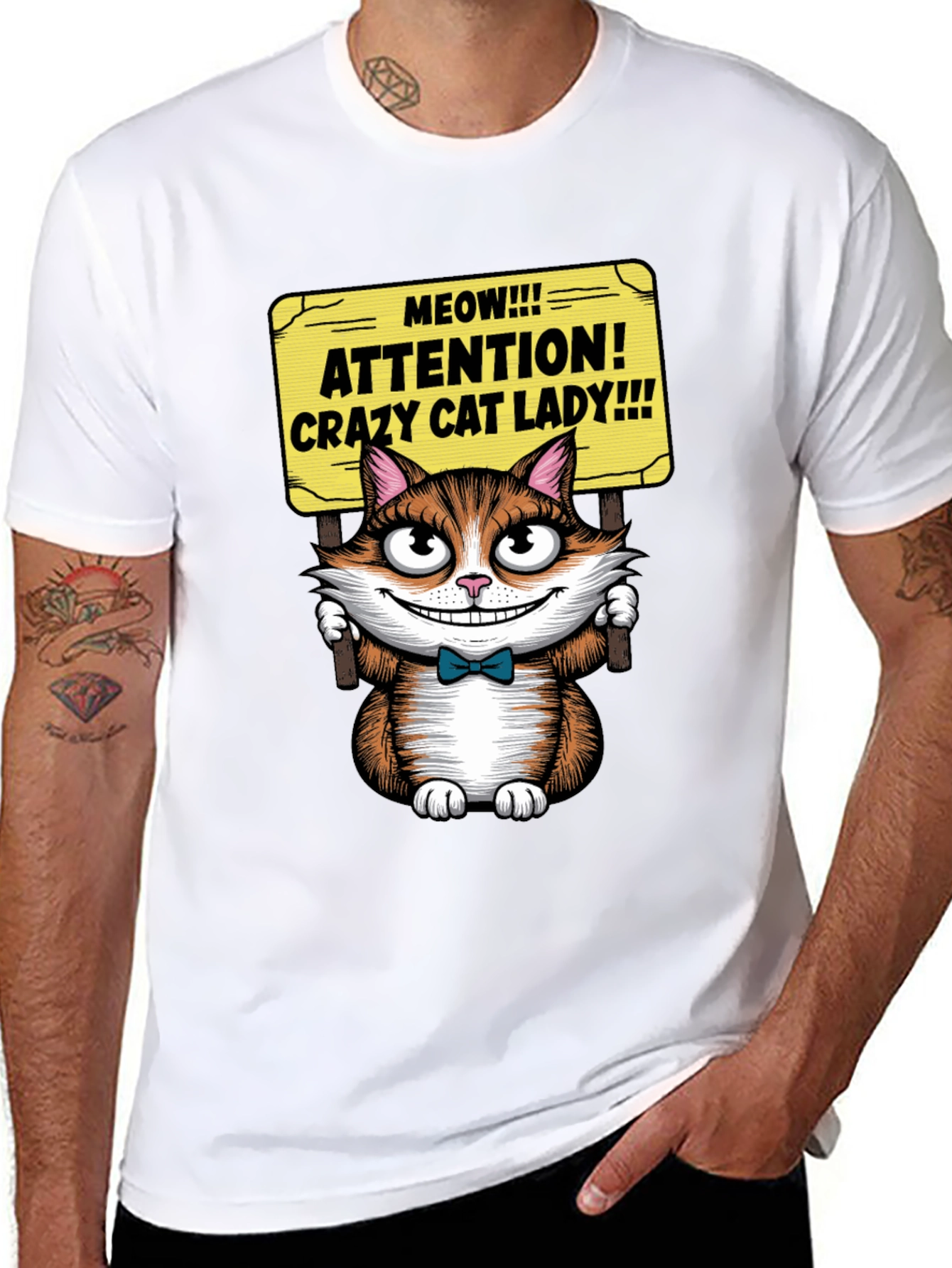 Crazy Cat Lady Graphic Tee