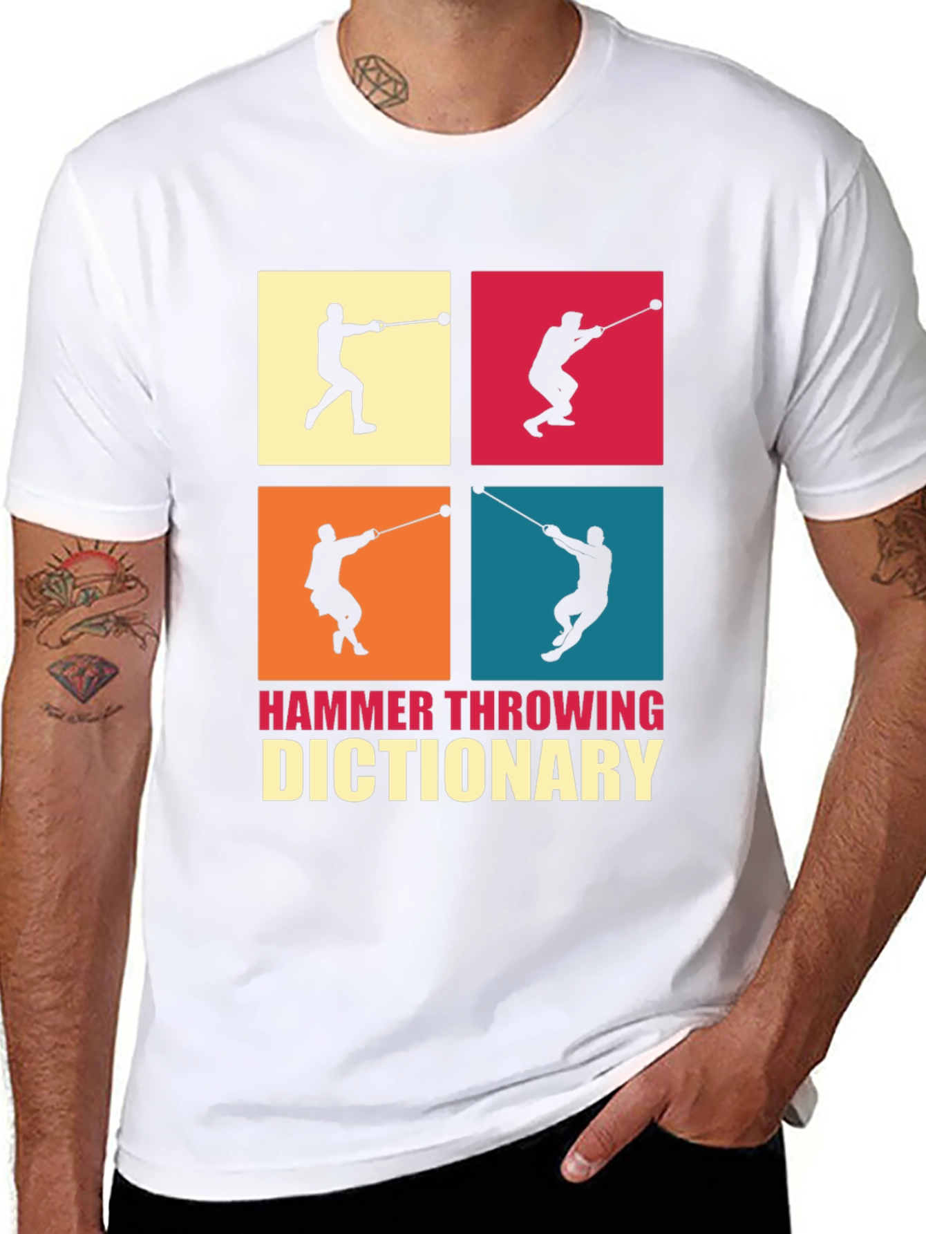 Hammer Throwing Dictionary Graphic Tee