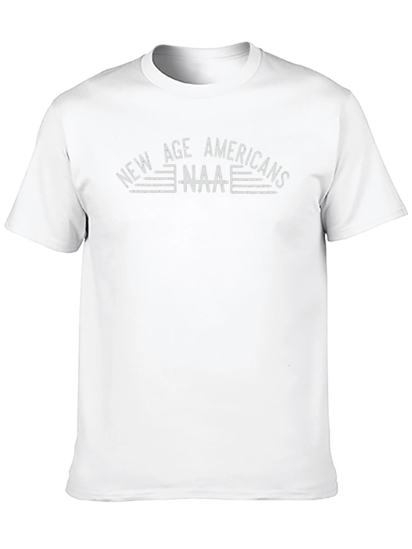 New Age Americans T-Shirt - Black Graphic Tee