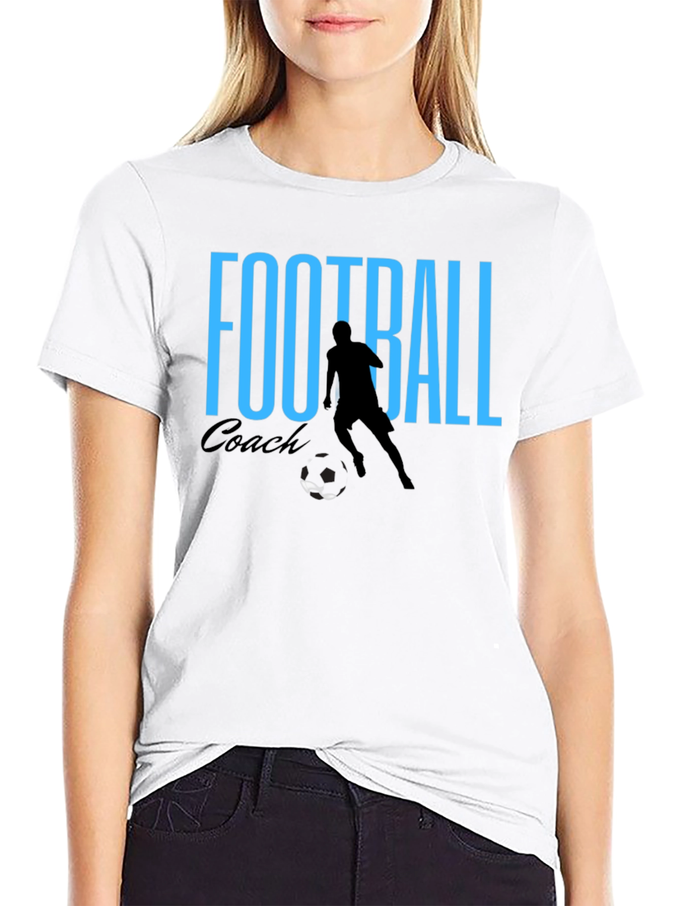 Football Coach T-Shirt - Sporty Design
