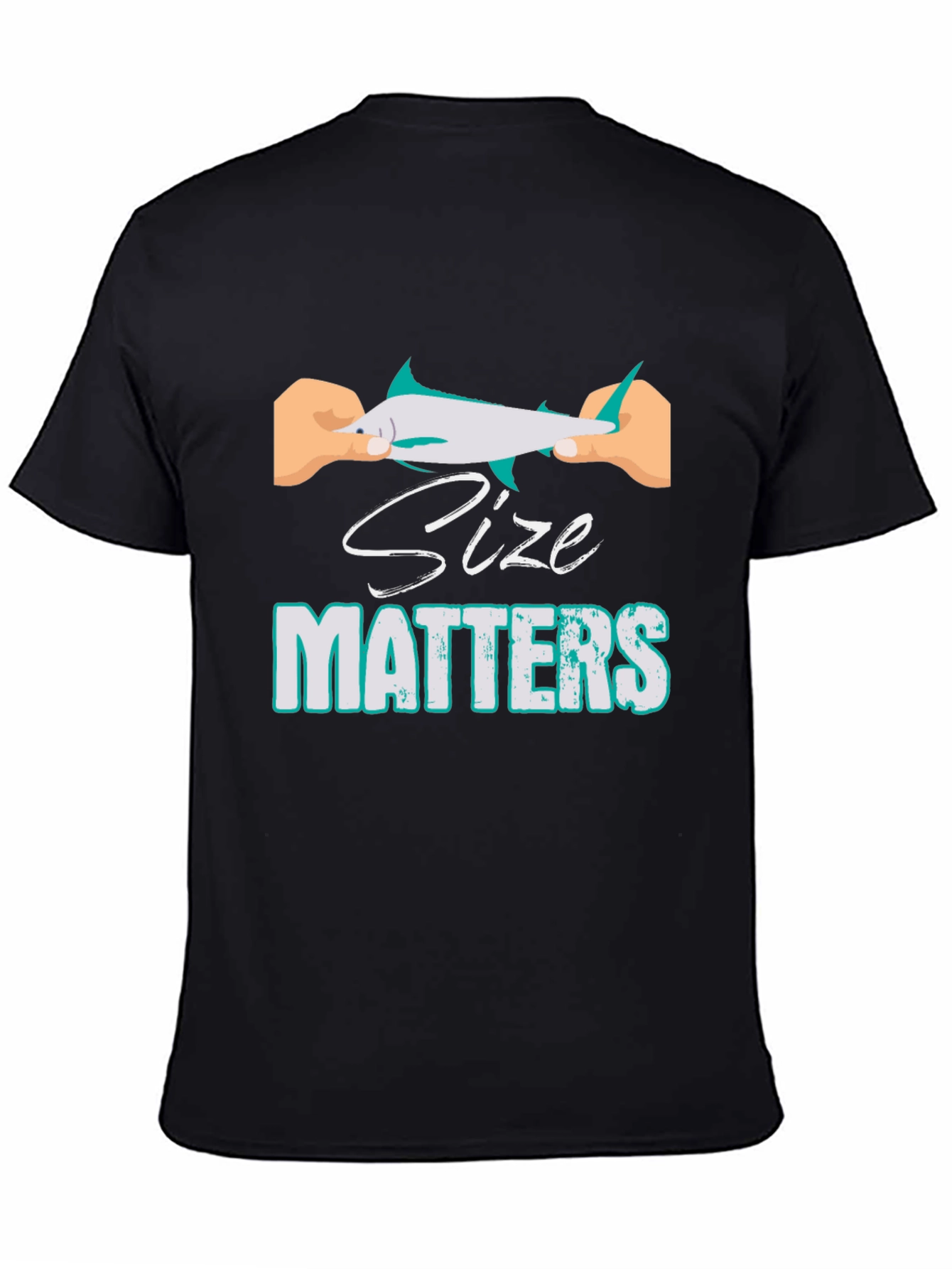 Size Matters Funny Fishing T-Shirt