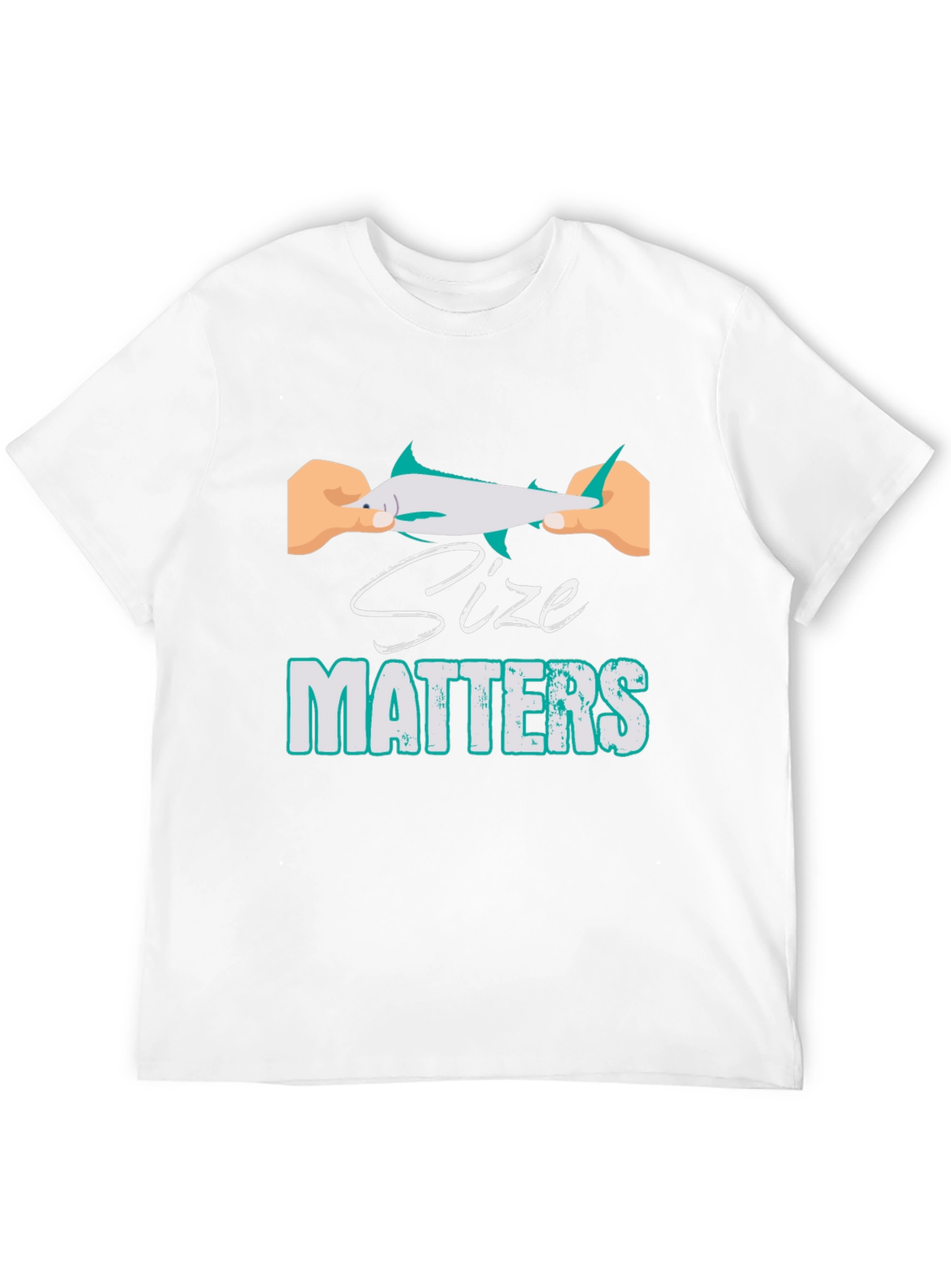 Size Matters Funny Fishing T-Shirt