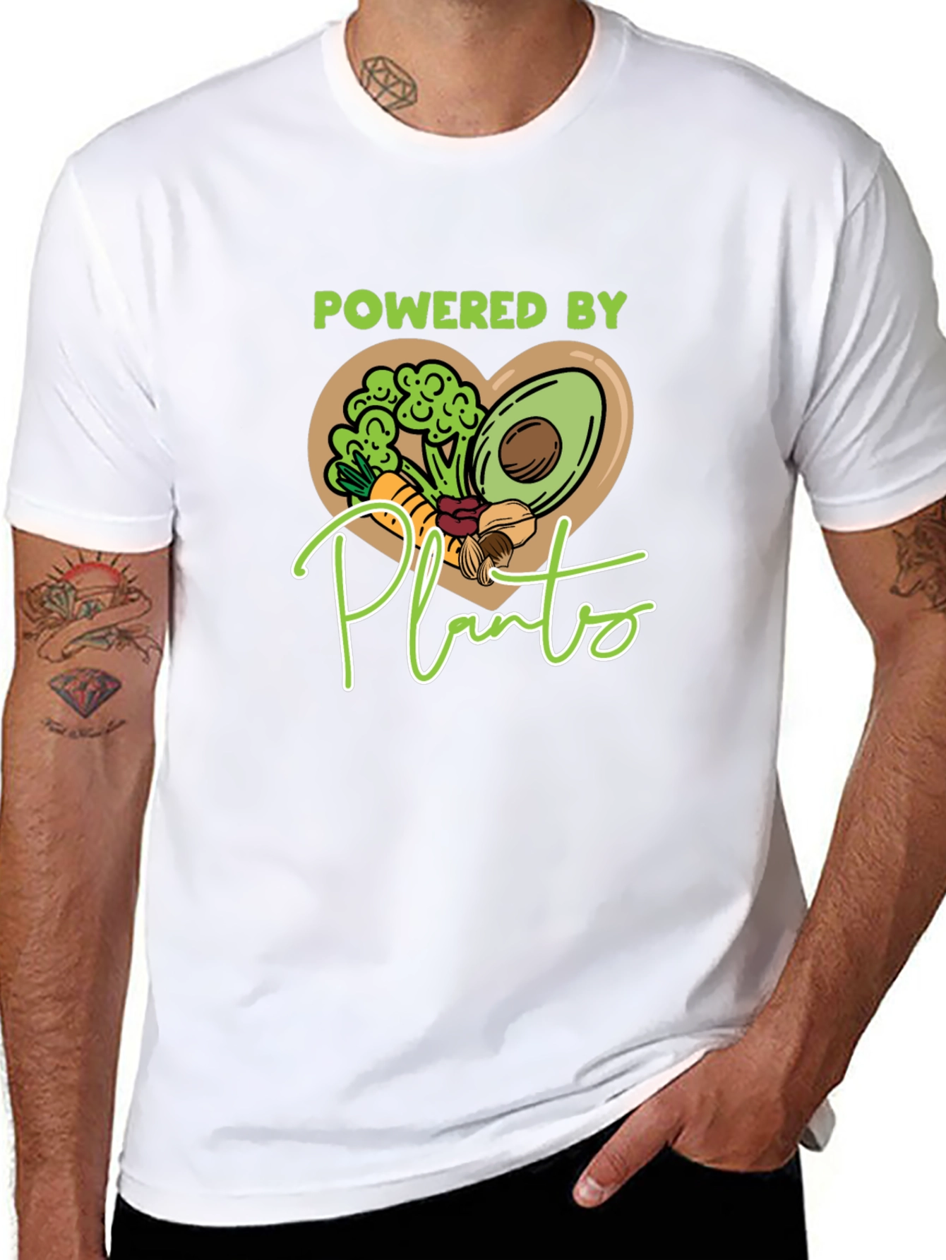 Powered by Plants Vegan T-Shirt