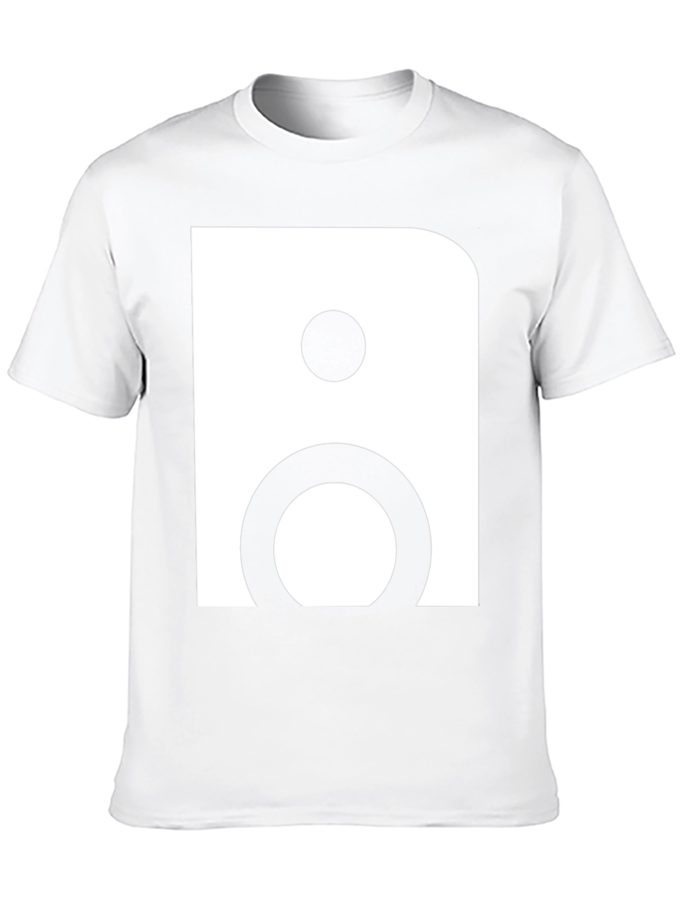 Abstract Graphic Tee - Bold Minimalist Design