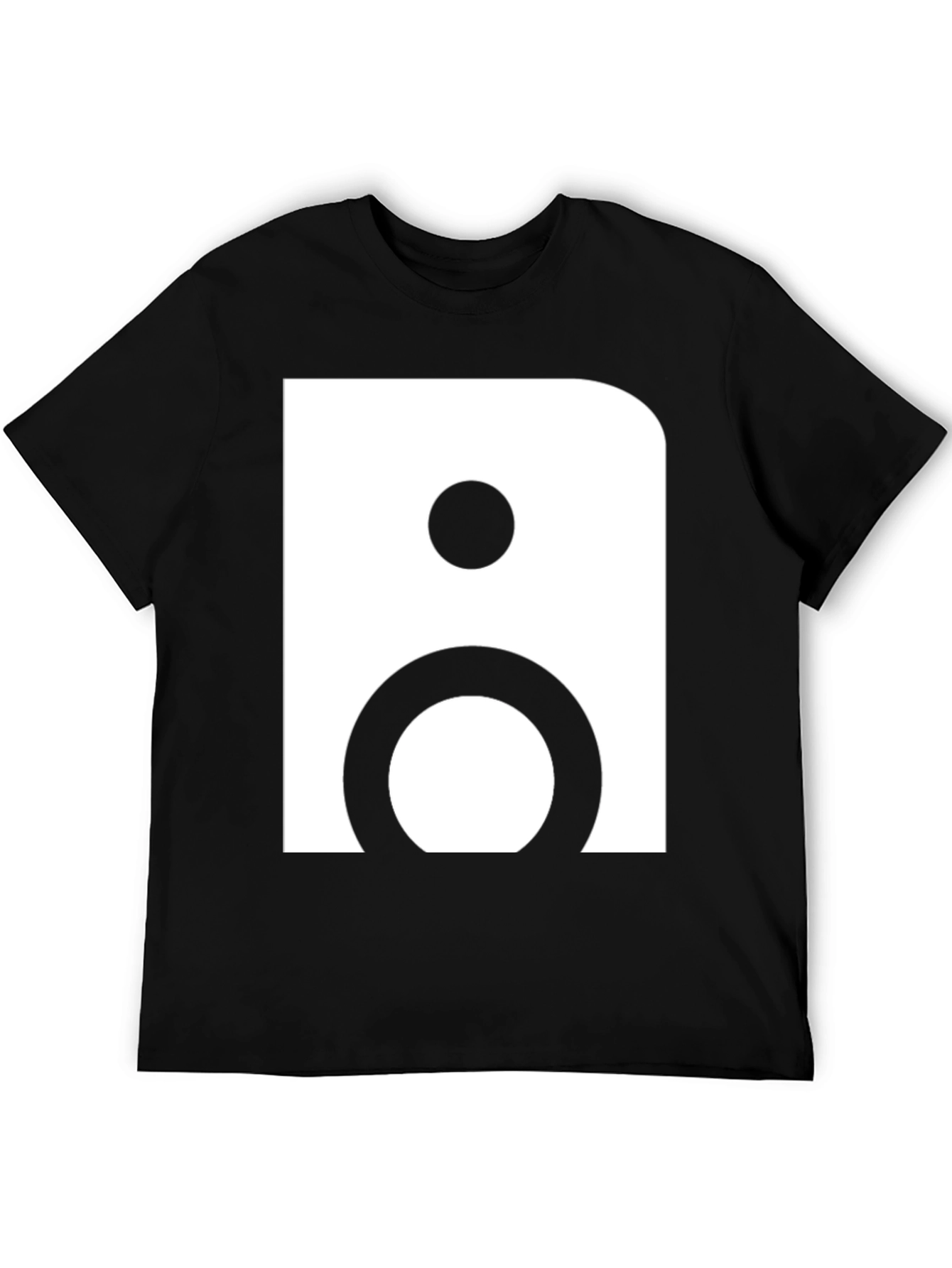 Abstract Graphic Tee - Bold Minimalist Design