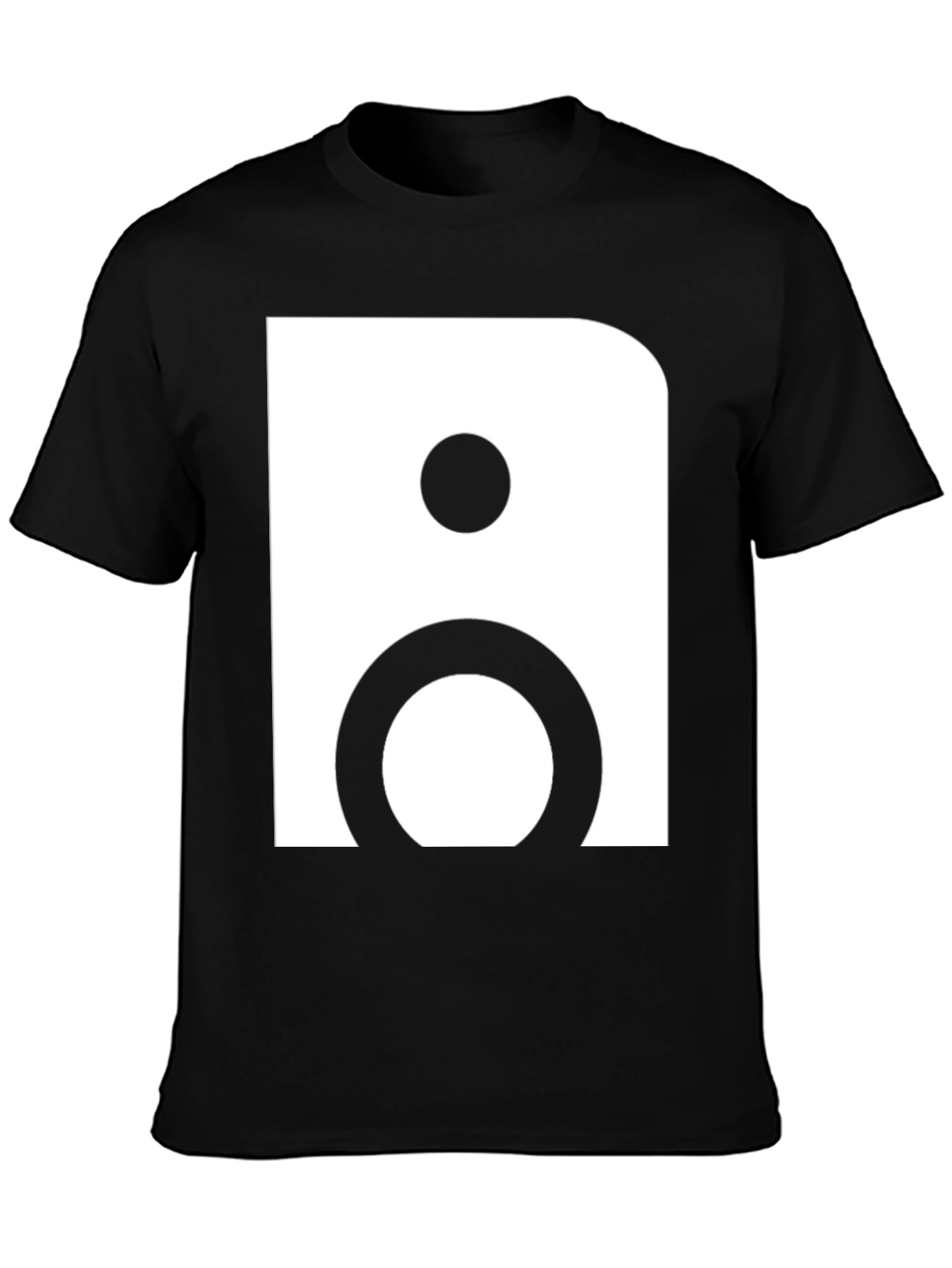 Abstract Graphic Tee - Bold Minimalist Design