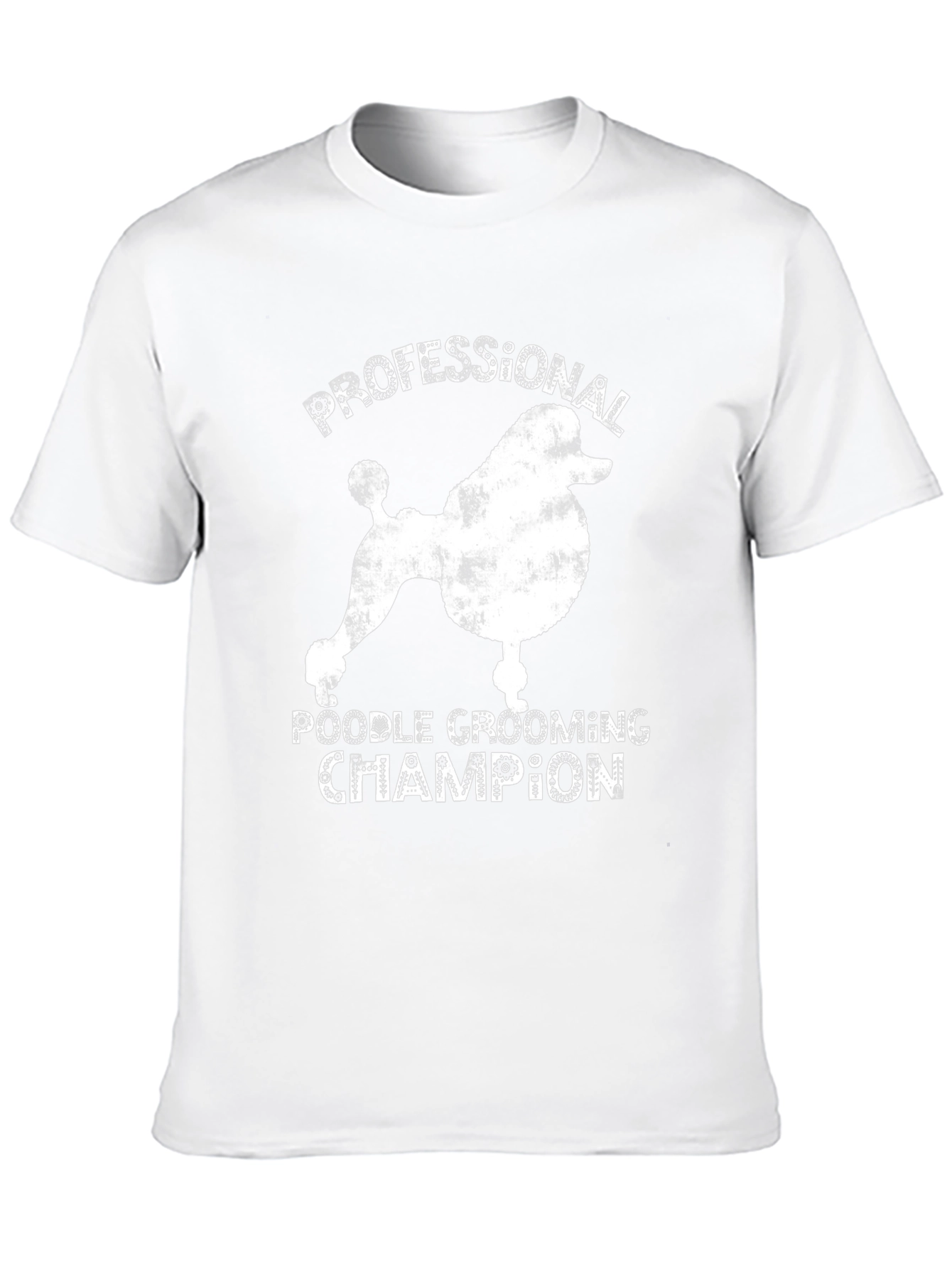 Professional Poodle Grooming Champion T-Shirt