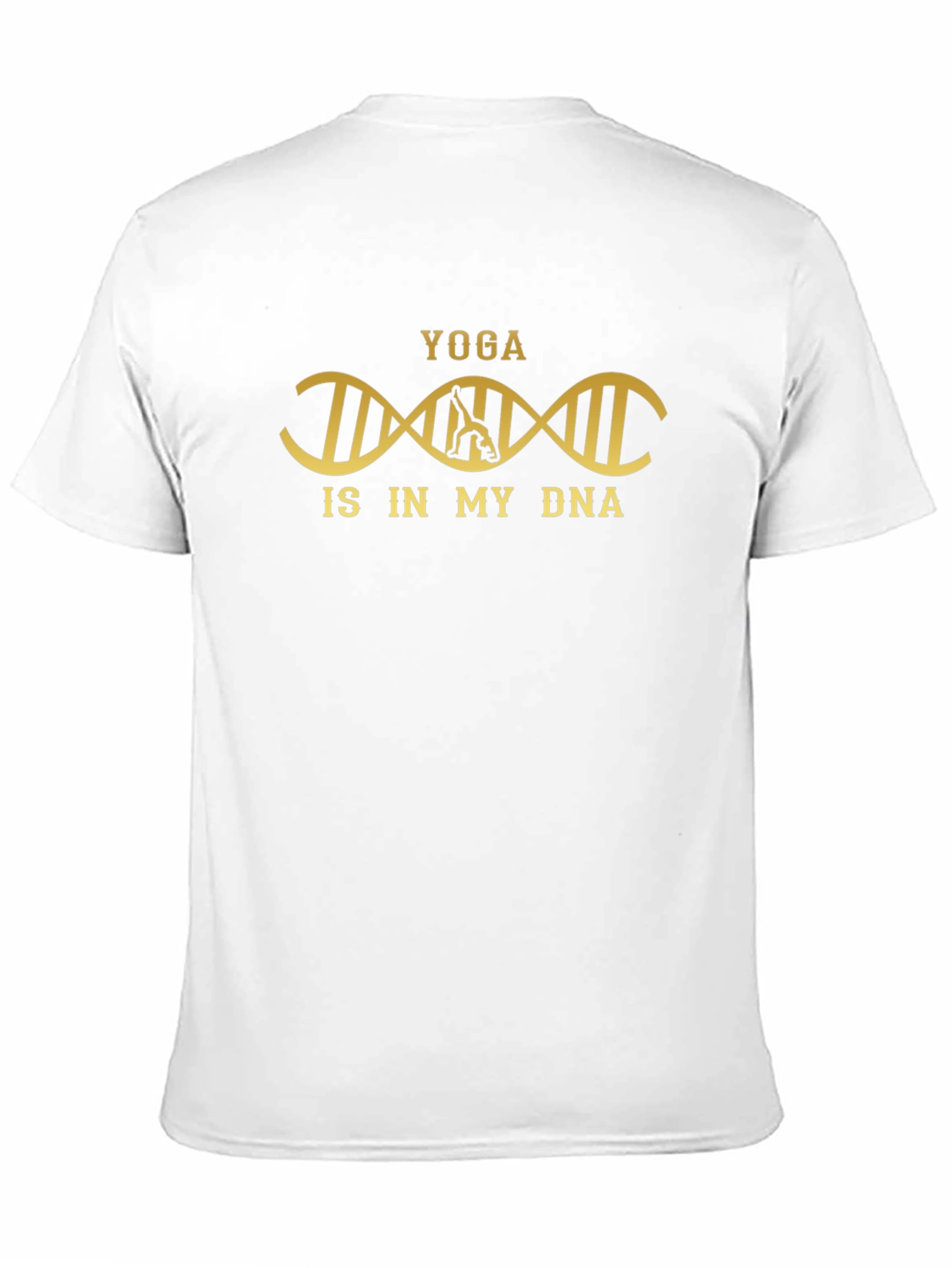 Yoga DNA T-Shirt - Stylish Workout Apparel