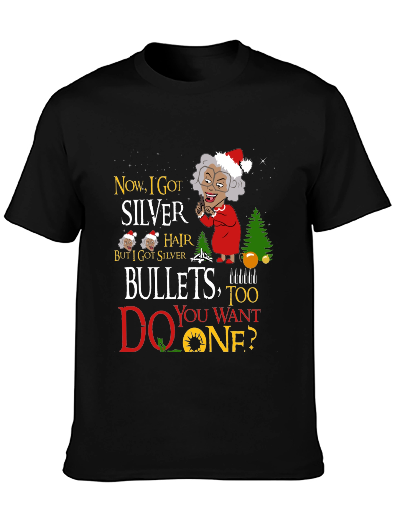 Silver Hair Bullets Tee