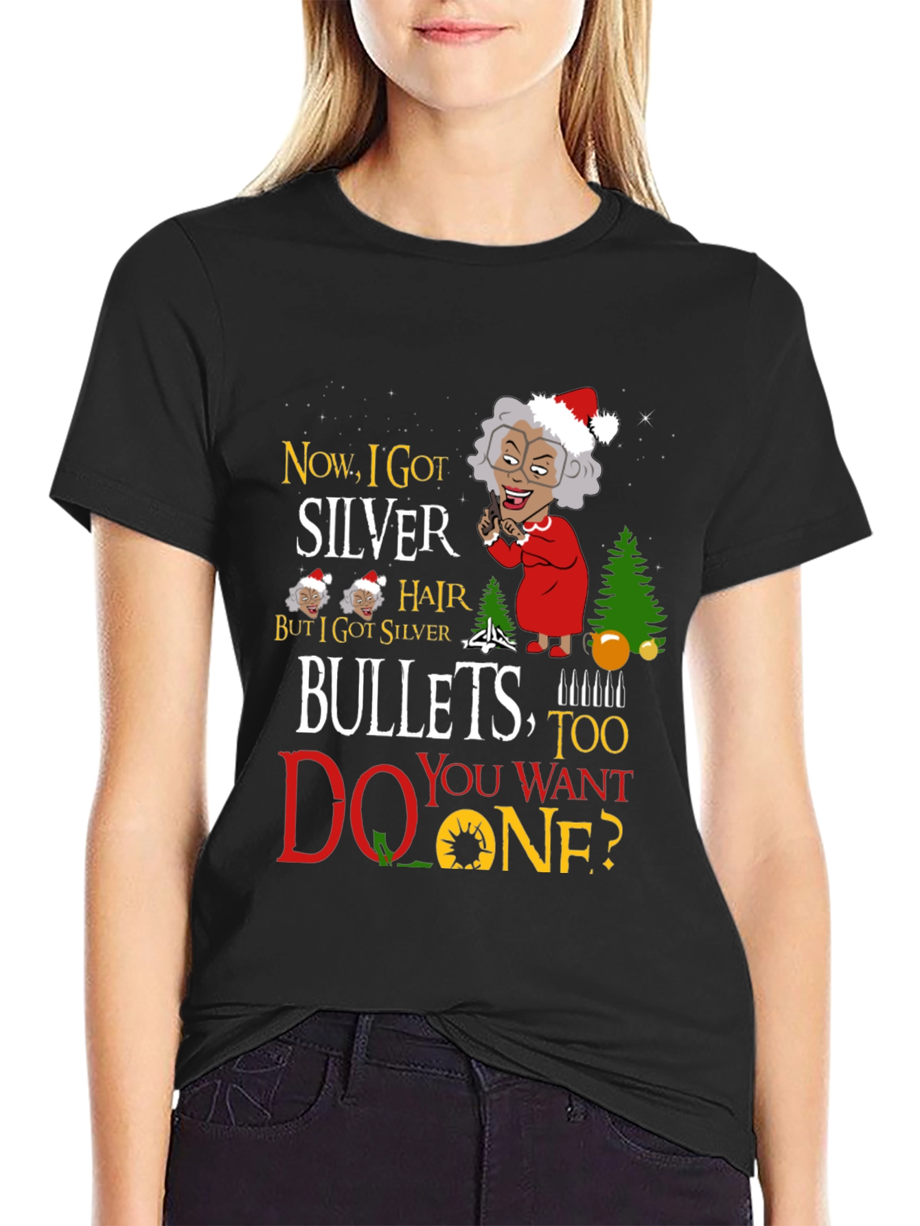 Silver Hair Bullets Tee