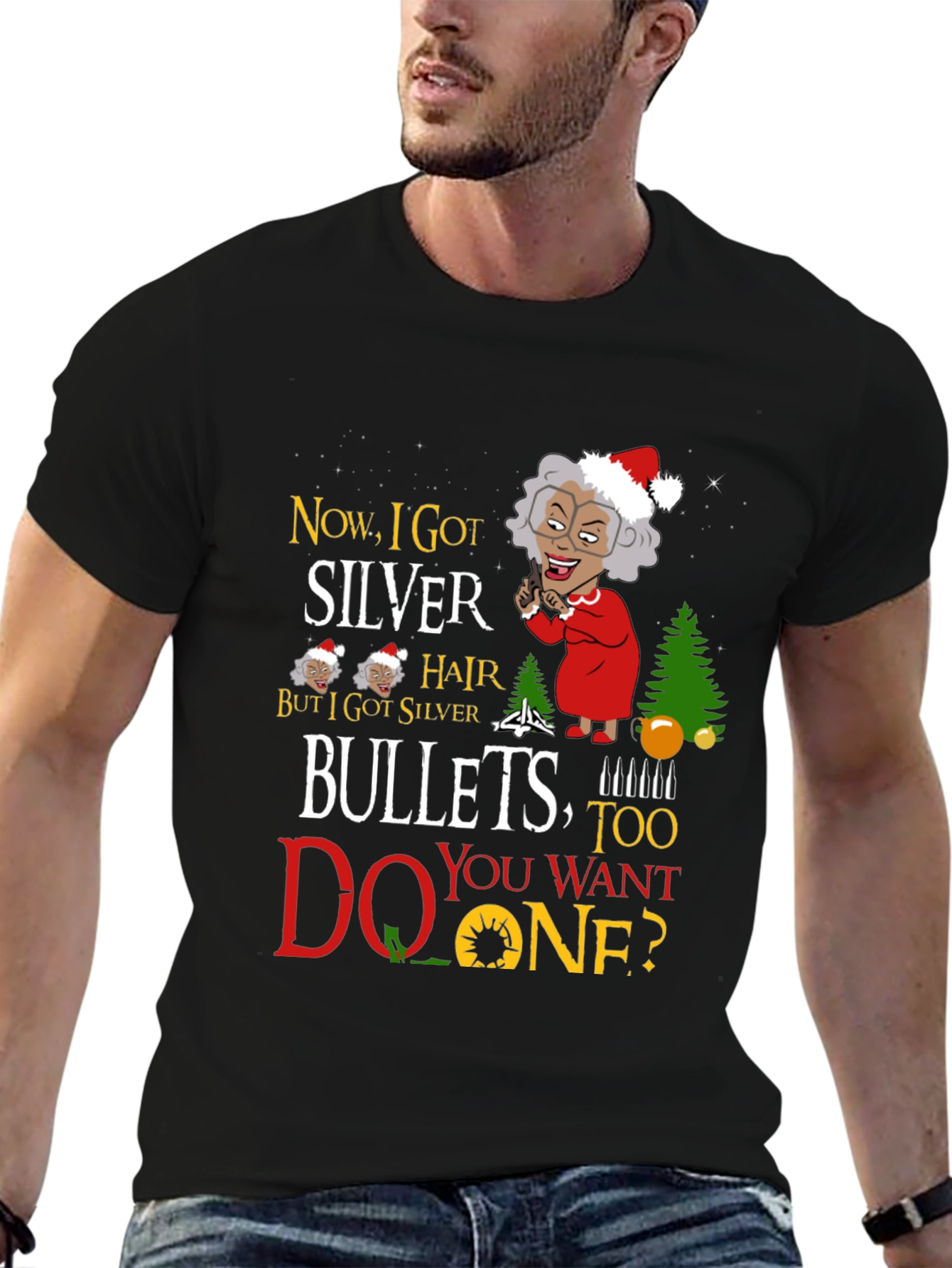 Silver Hair Bullets Tee