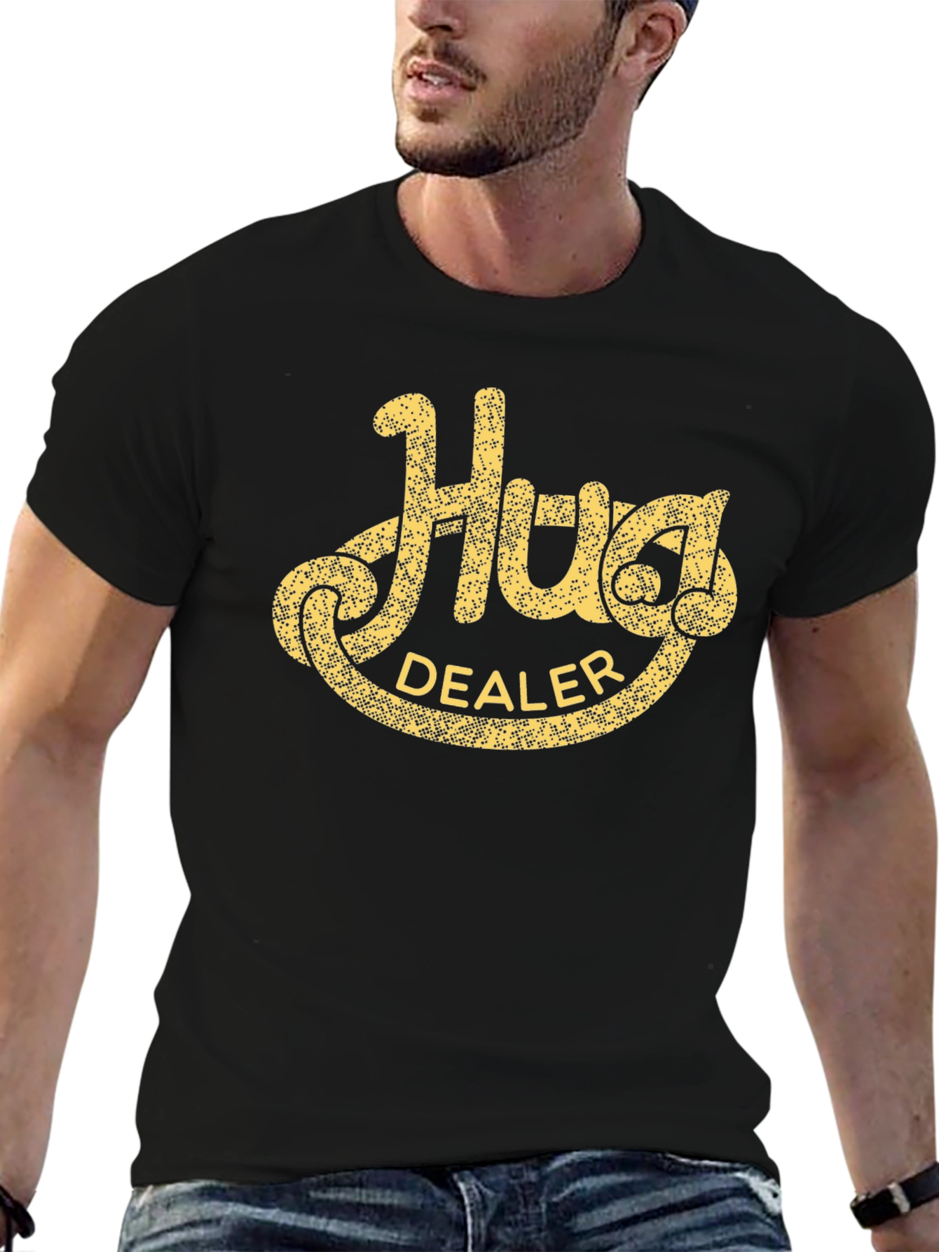 Hug Dealer Black T-Shirt