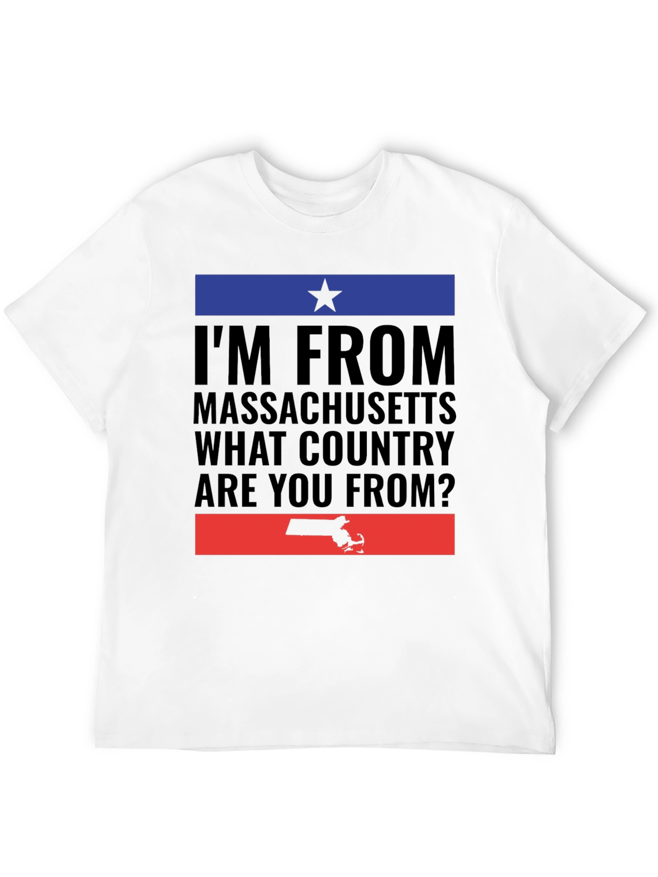 Massachusetts Pride T-Shirt - Where Are You From?