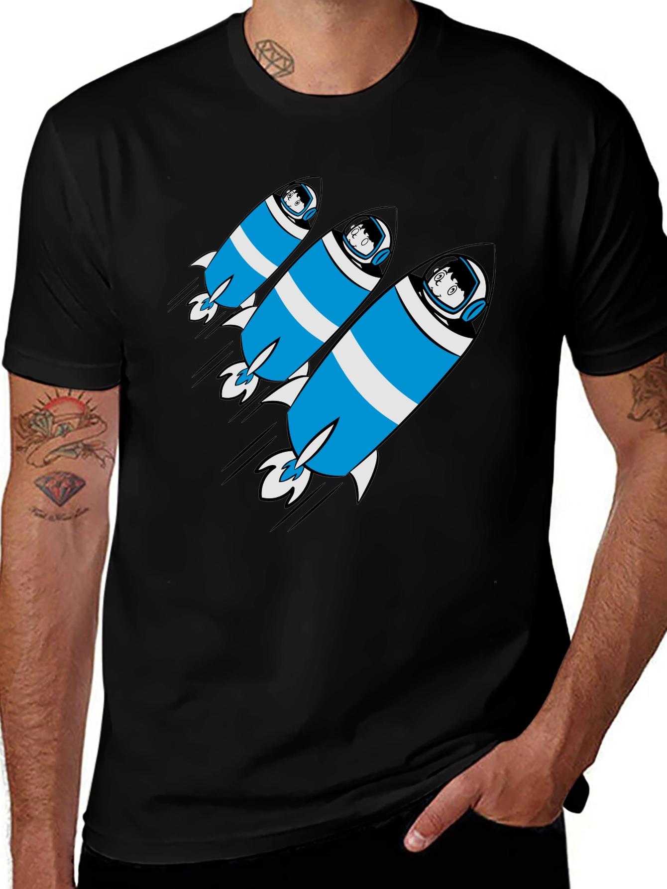 Rocket Rider Graphic T-Shirt