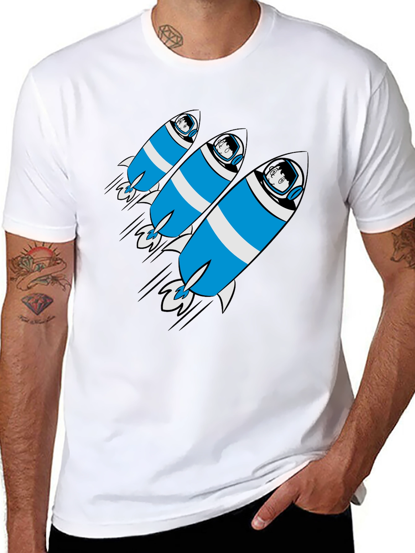 Rocket Rider Graphic T-Shirt