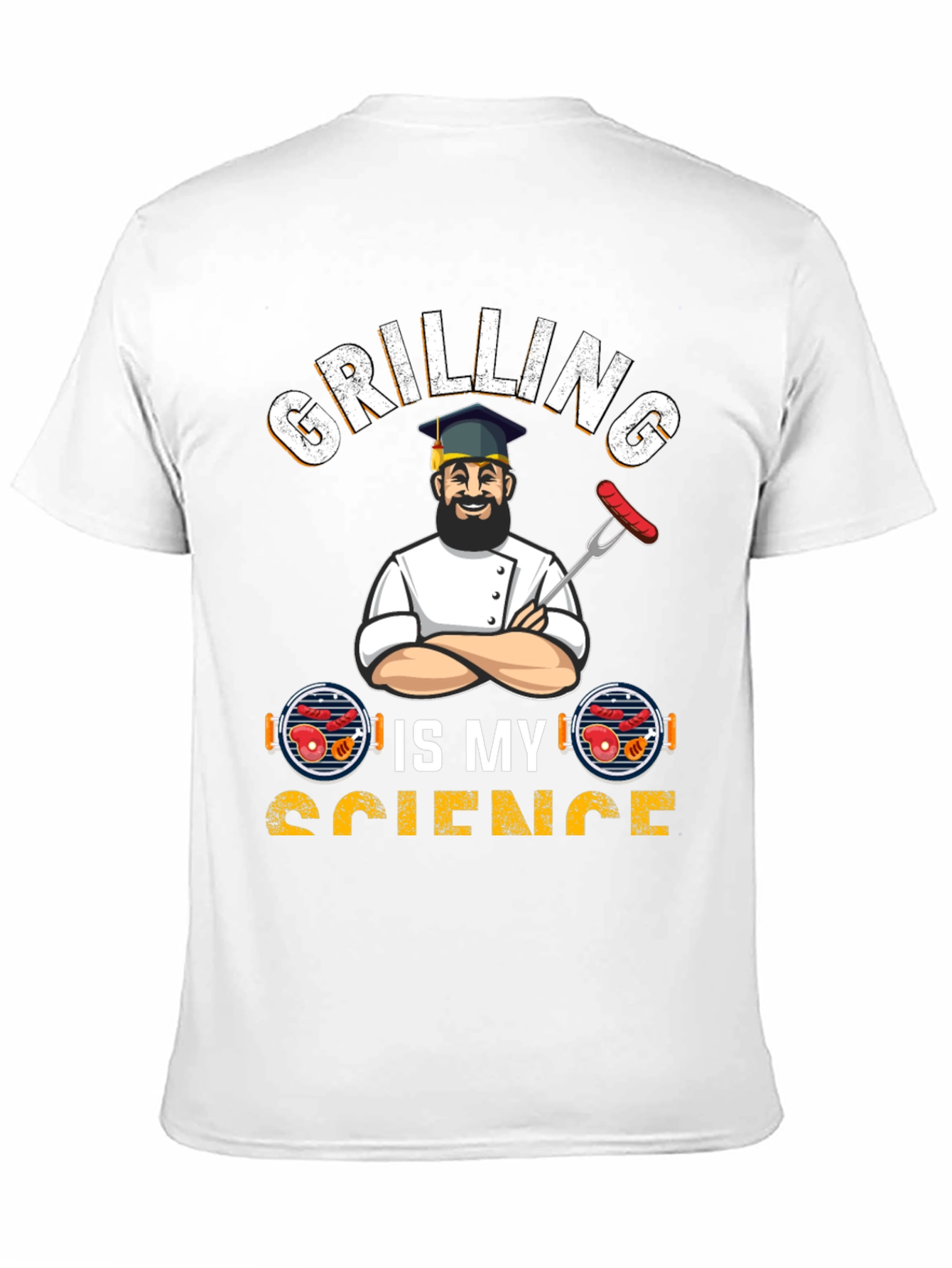 Grilling is My Science T-Shirt - BBQ Master Tee