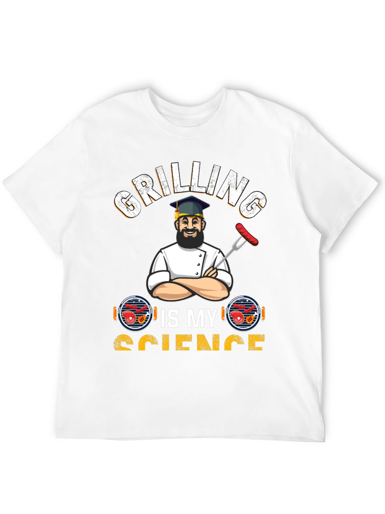 Grilling is My Science T-Shirt - BBQ Master Tee