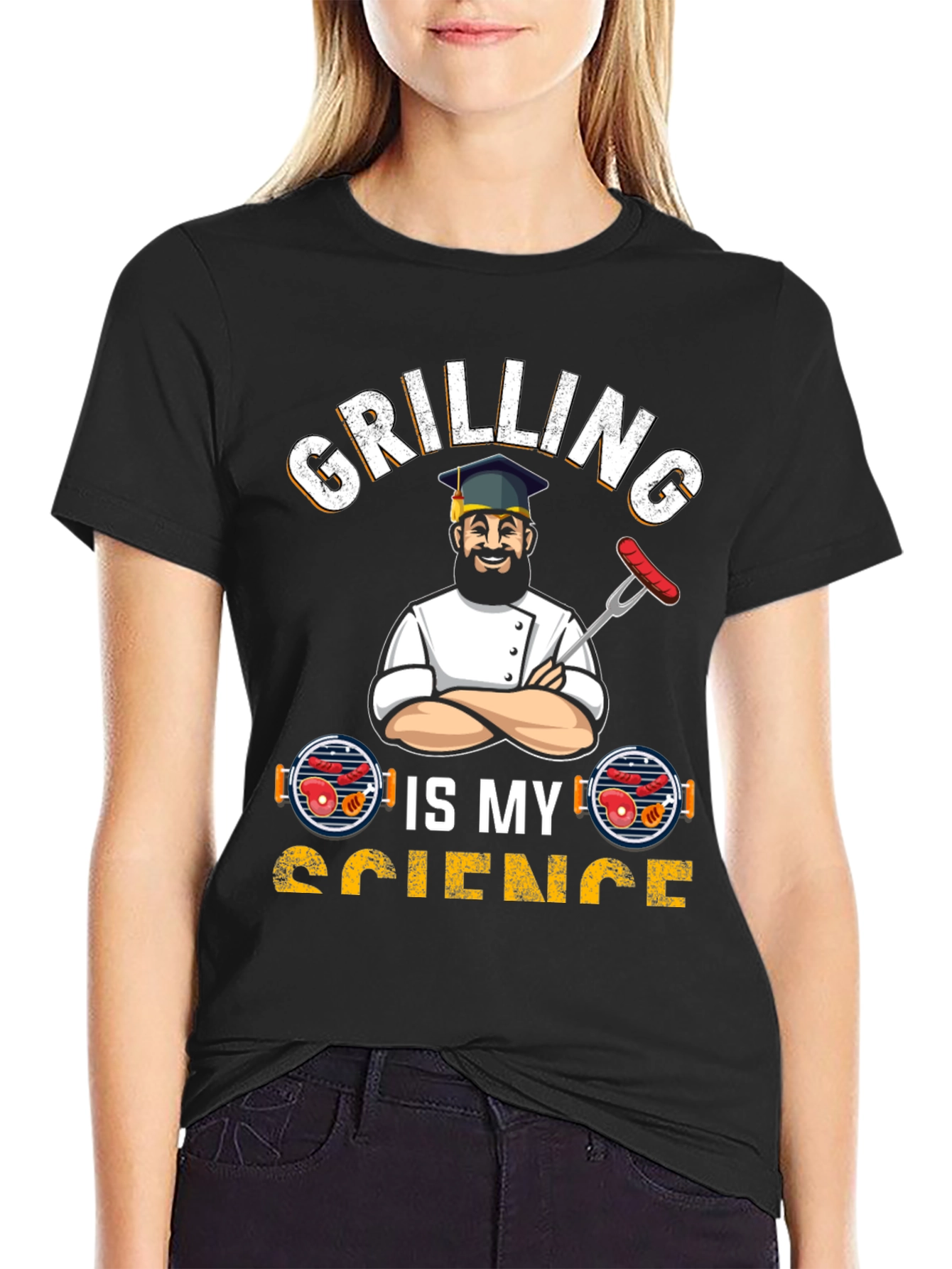 Grilling is My Science T-Shirt - BBQ Master Tee