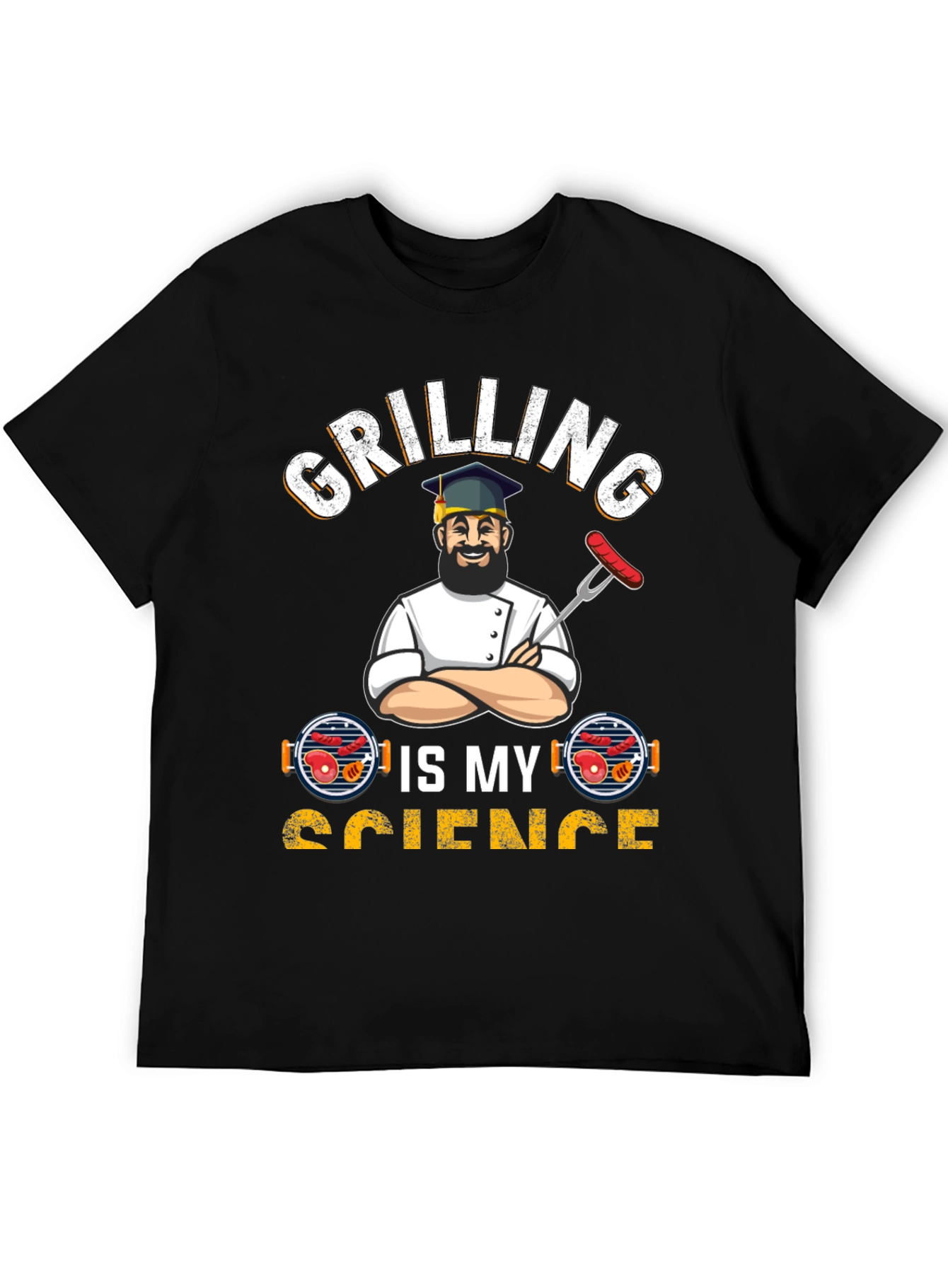 Grilling is My Science T-Shirt - BBQ Master Tee