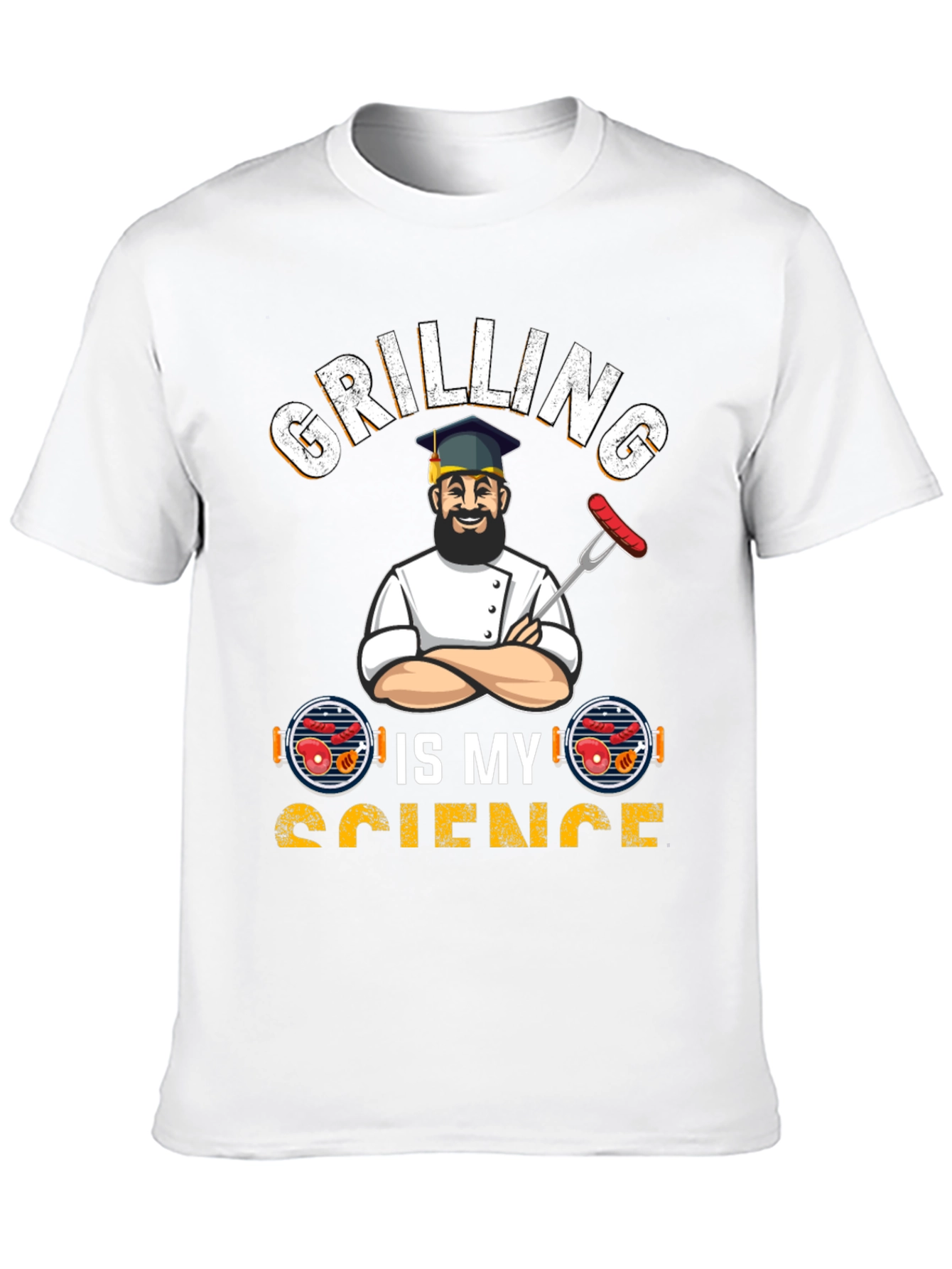 Grilling is My Science T-Shirt - BBQ Master Tee