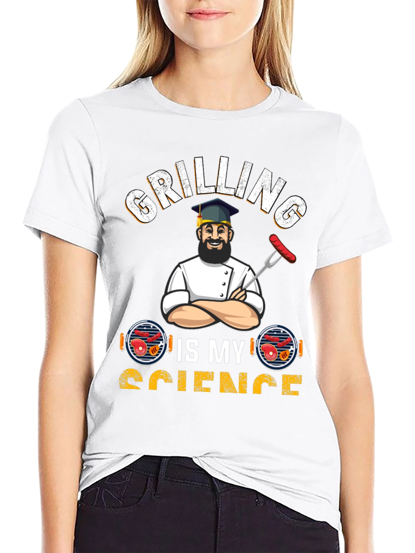 Grilling is My Science T-Shirt - BBQ Master Tee