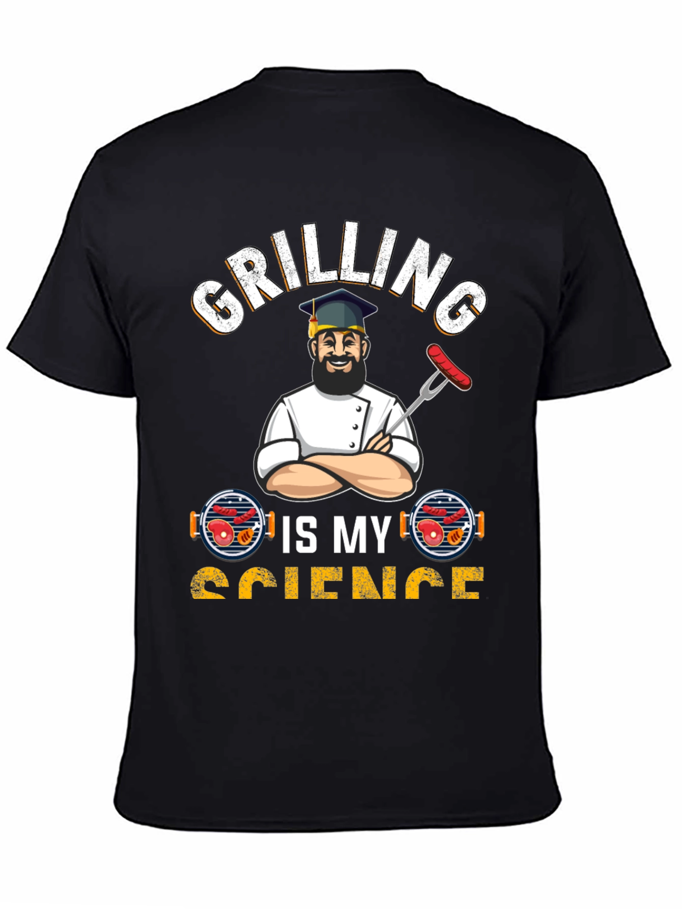 Grilling is My Science T-Shirt - BBQ Master Tee