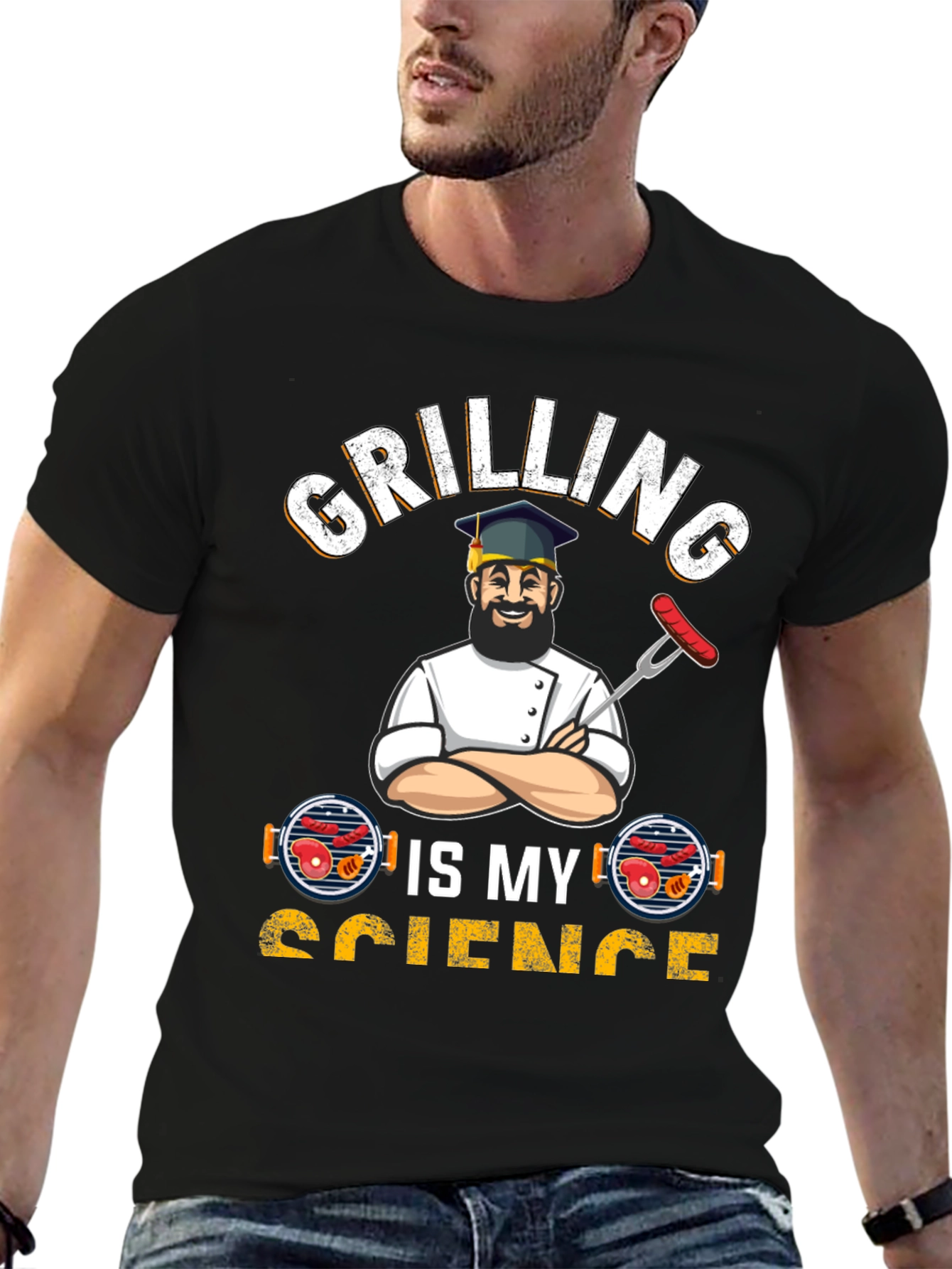 Grilling is My Science T-Shirt - BBQ Master Tee