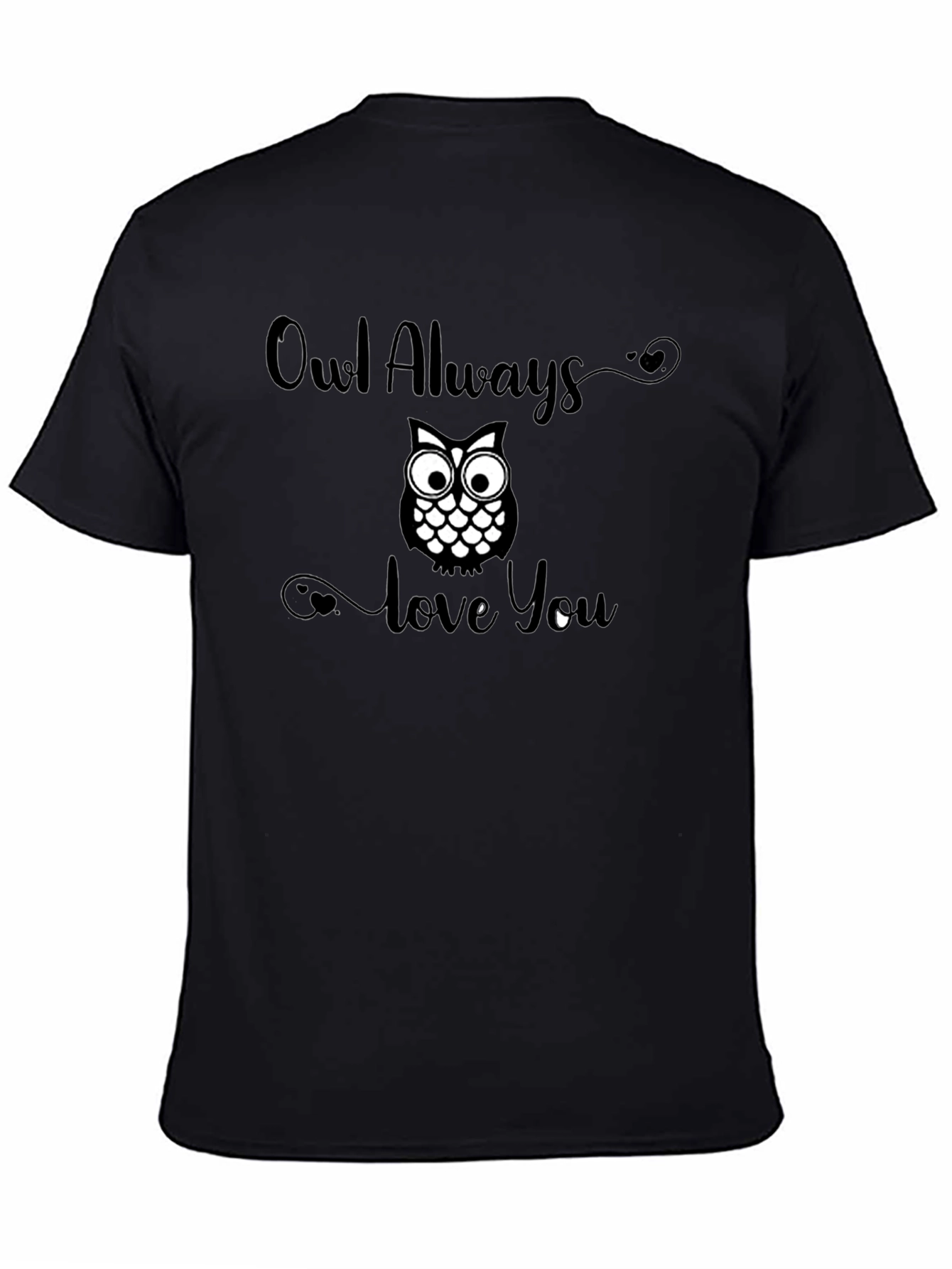 Owl Always Love You T-Shirt - Black Graphic Tee