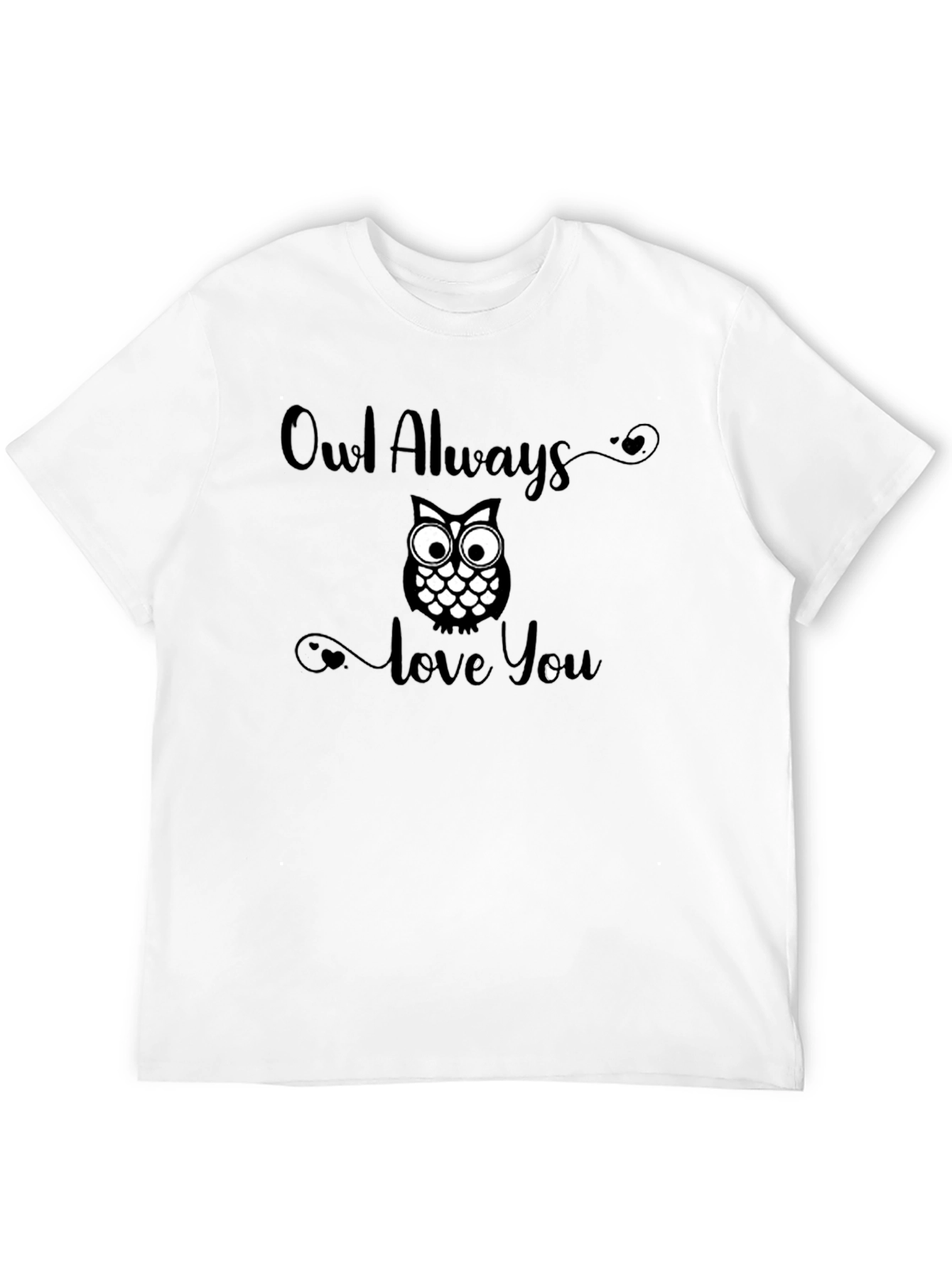 Owl Always Love You T-Shirt - Black Graphic Tee