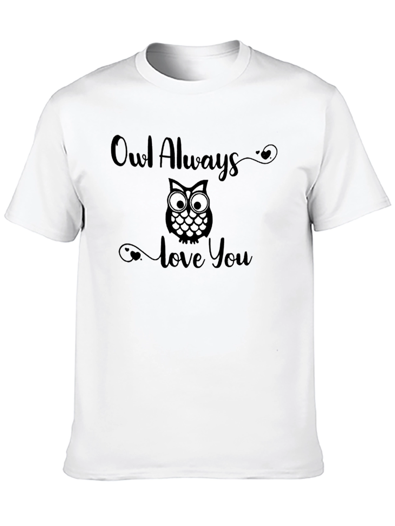 Owl Always Love You T-Shirt - Black Graphic Tee
