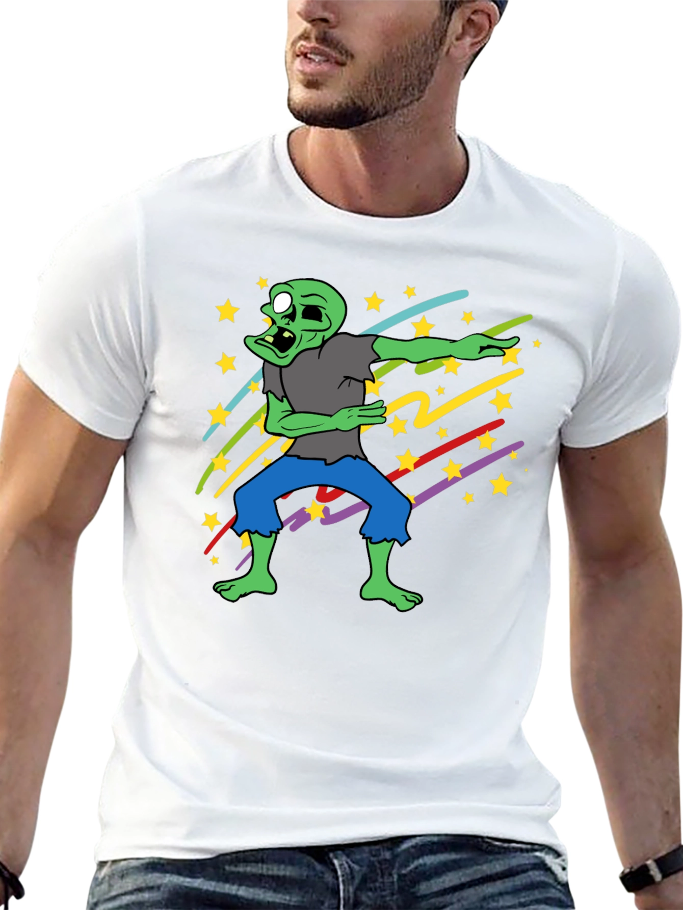 Zombie Dab T-Shirt - Halloween Fun