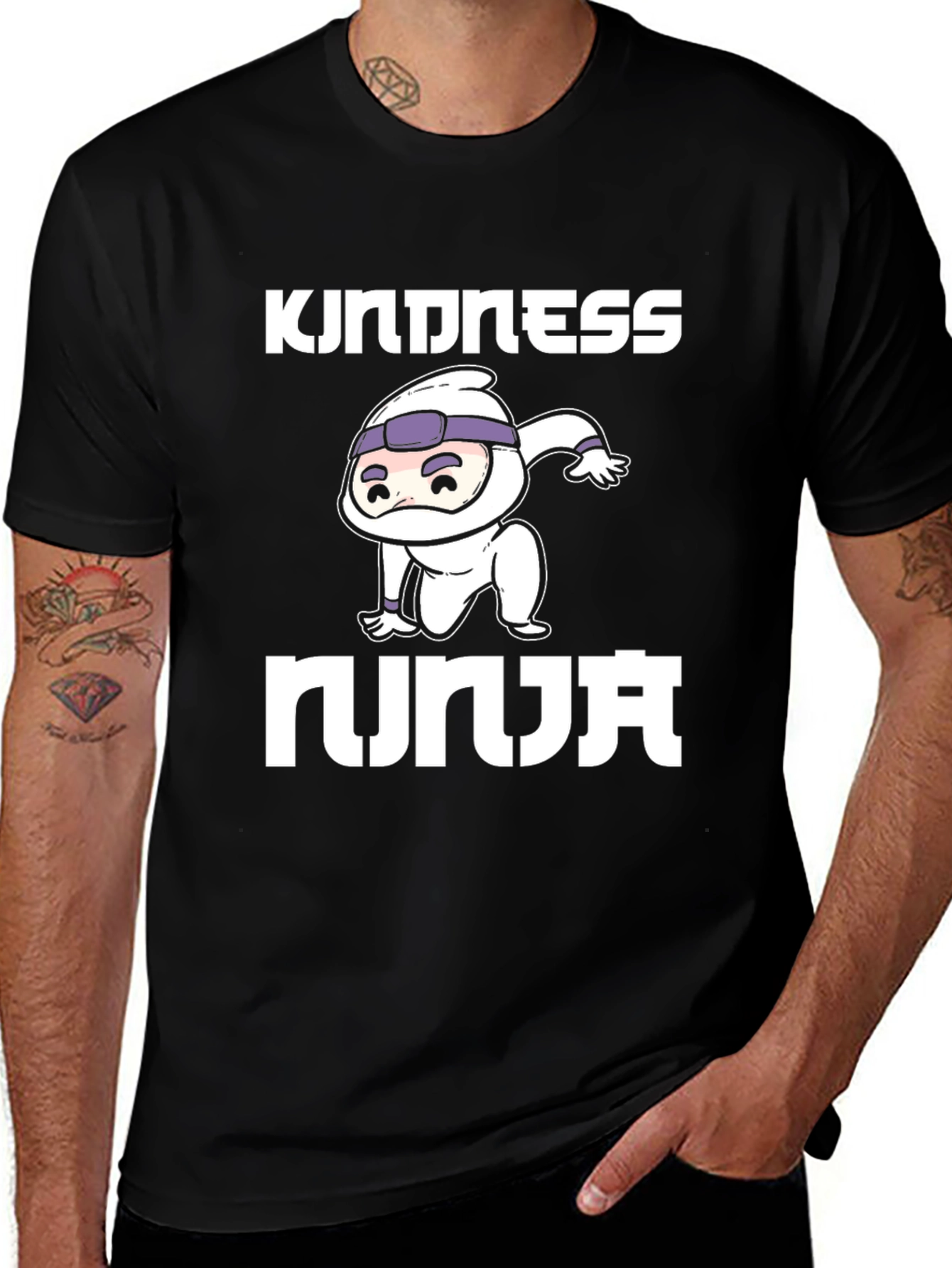 Kindness Ninja Graphic T-Shirt