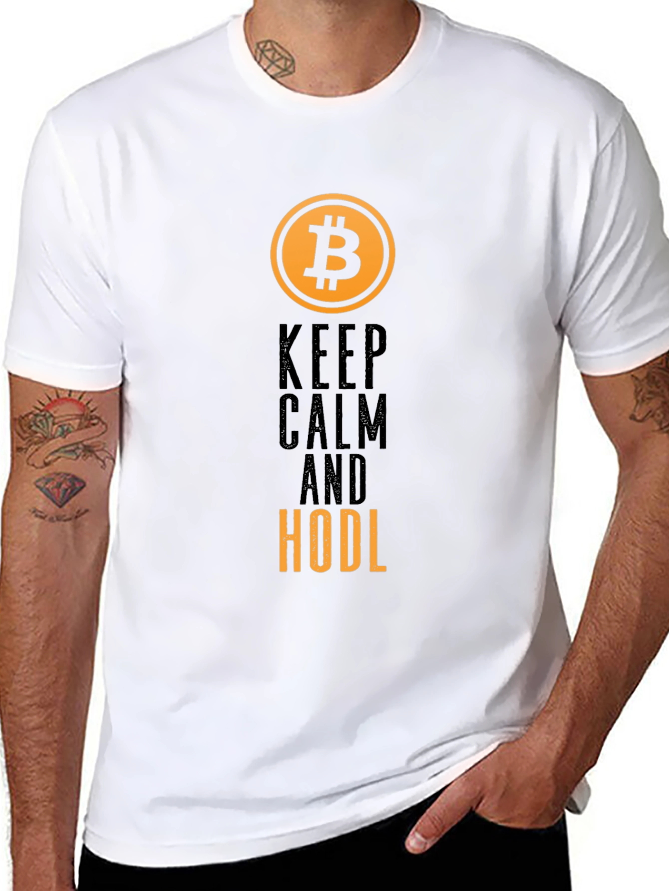 Bitcoin HODL T-Shirt - Crypto Investor Apparel