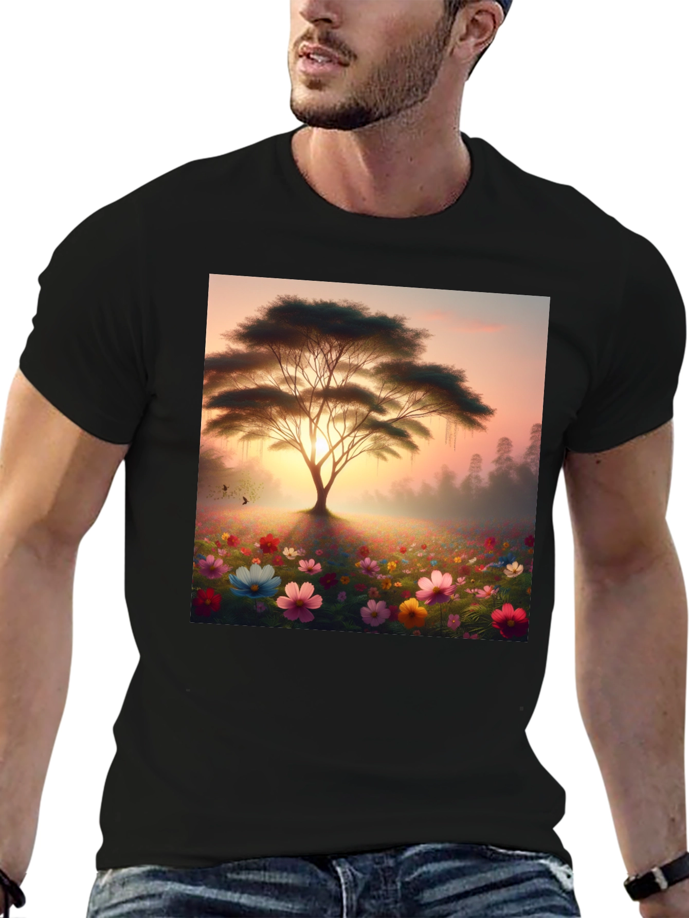 Floral Tree Graphic Tee