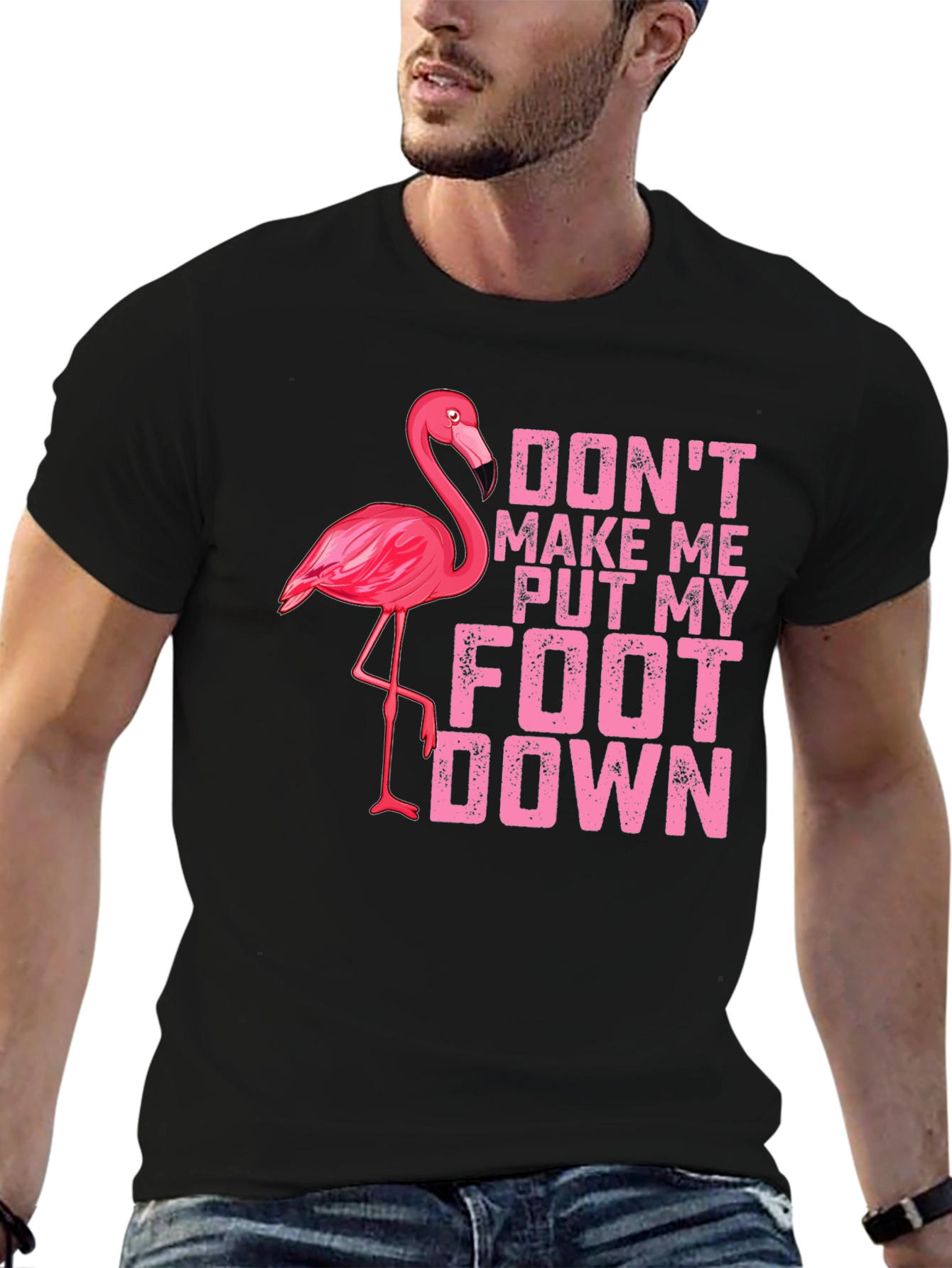 Funny Flamingo T-Shirt - Dont Make Me