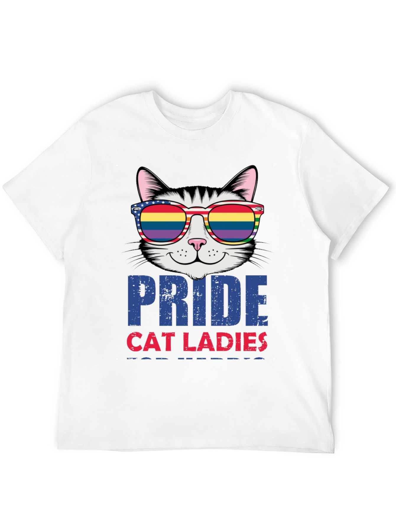 Pride Cat Ladies T-Shirt LGBTQ+ Tee