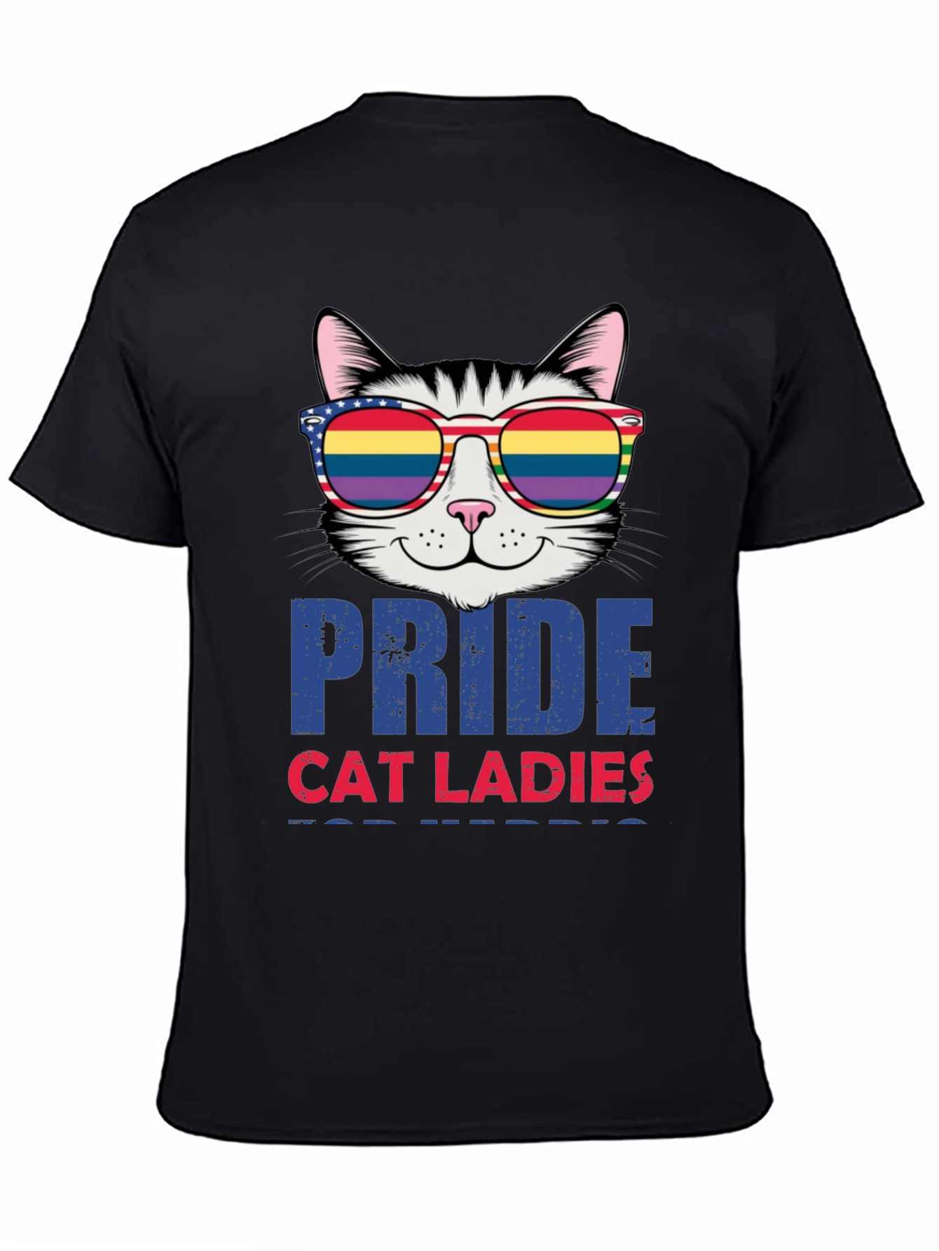 Pride Cat Ladies T-Shirt LGBTQ+ Tee