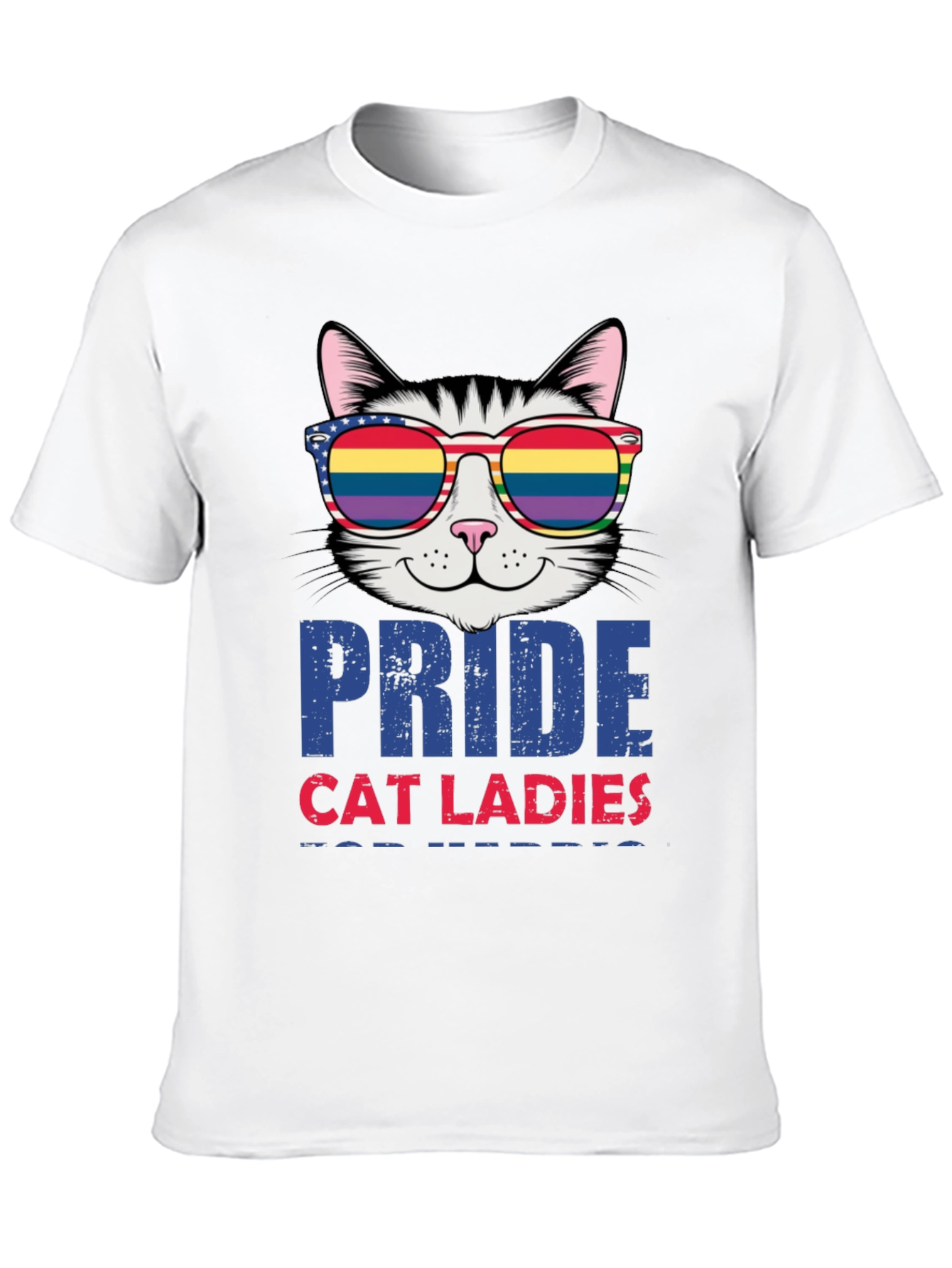 Pride Cat Ladies T-Shirt LGBTQ+ Tee