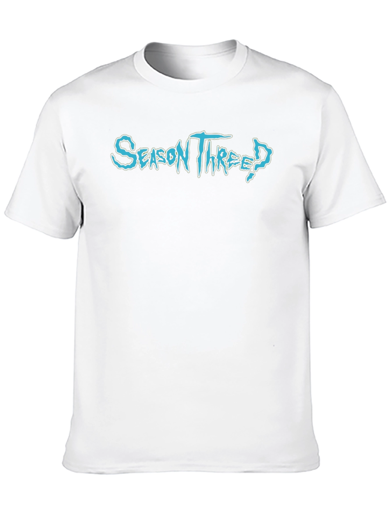 Season Three Mens Black Graphic T-Shirt